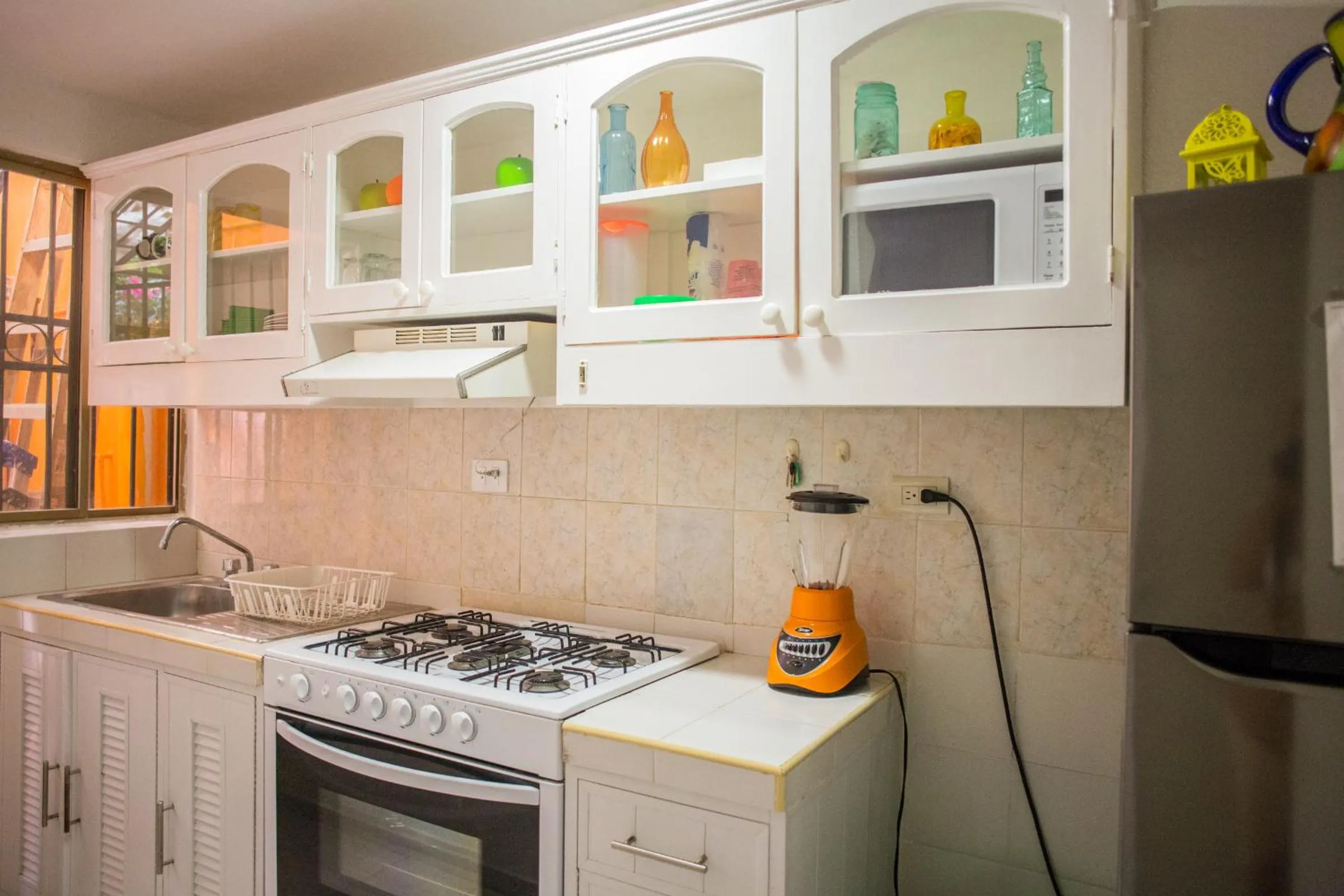 Kitchen or kitchenette in Casa Loritos