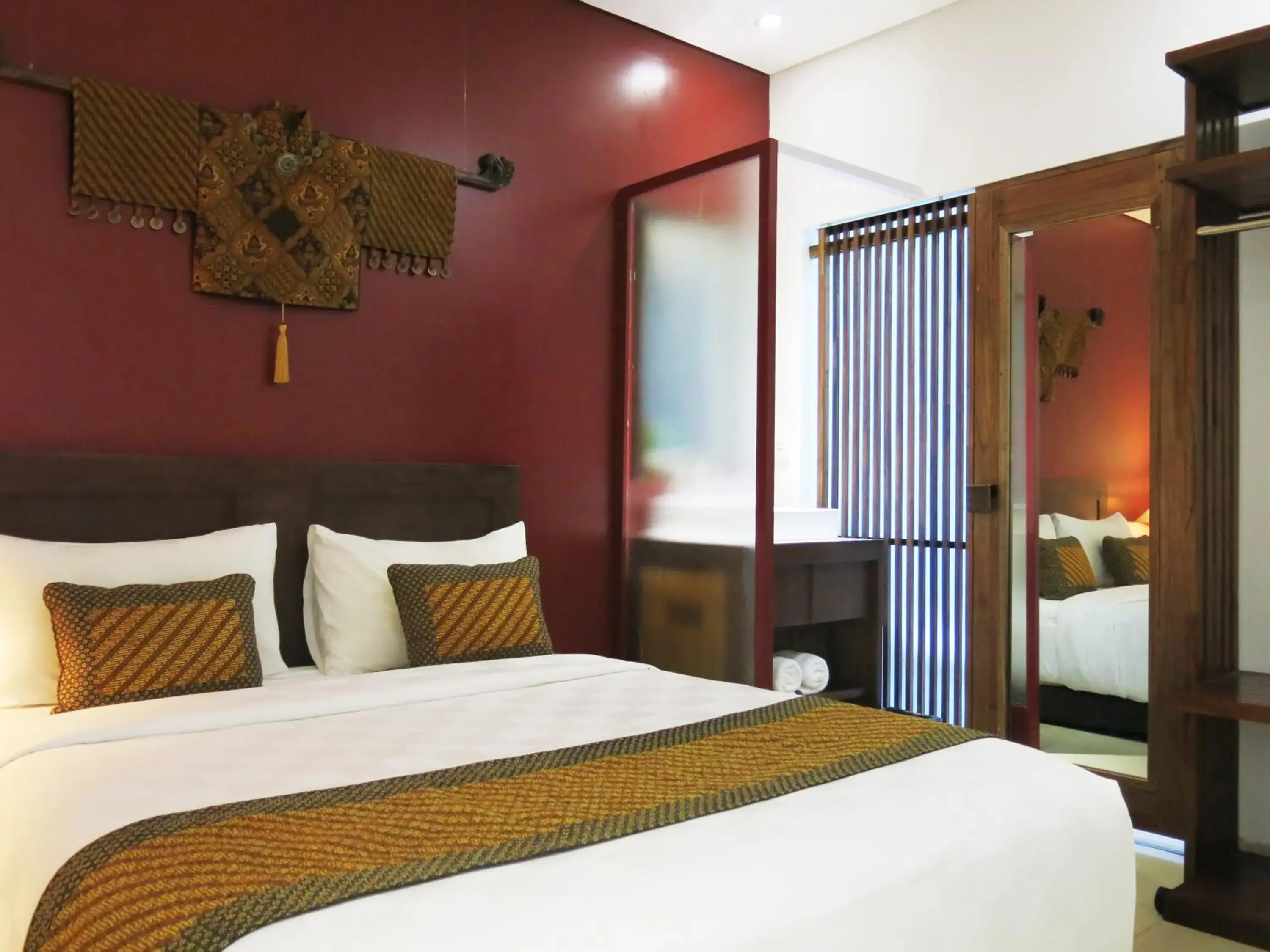 Deluxe Double Room in Hotel Puriartha Ubud Deluxe Double Room in Hotel Puriartha Ubud