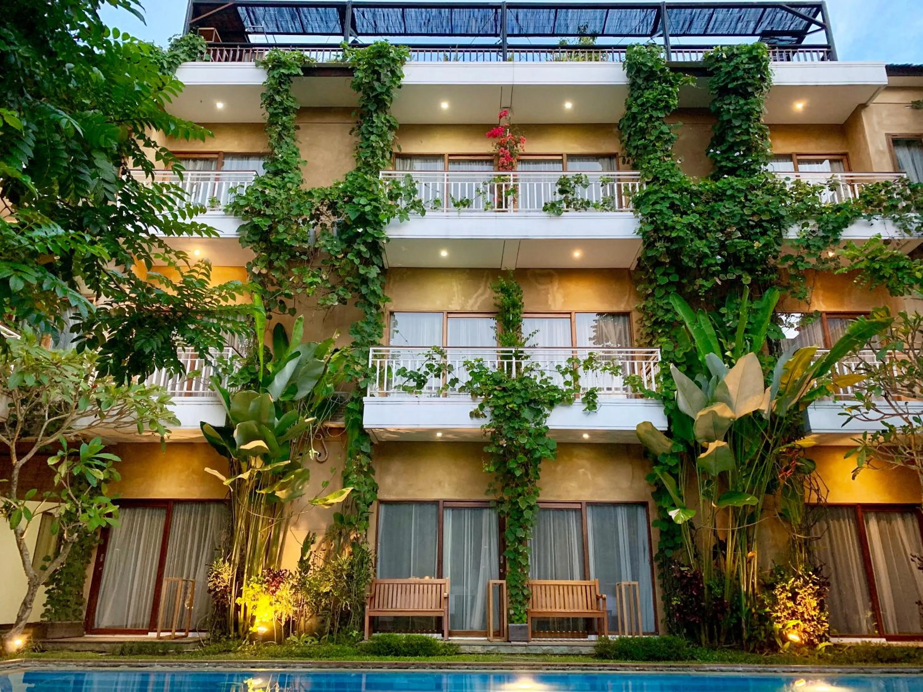 Property building in Hotel Puriartha Ubud