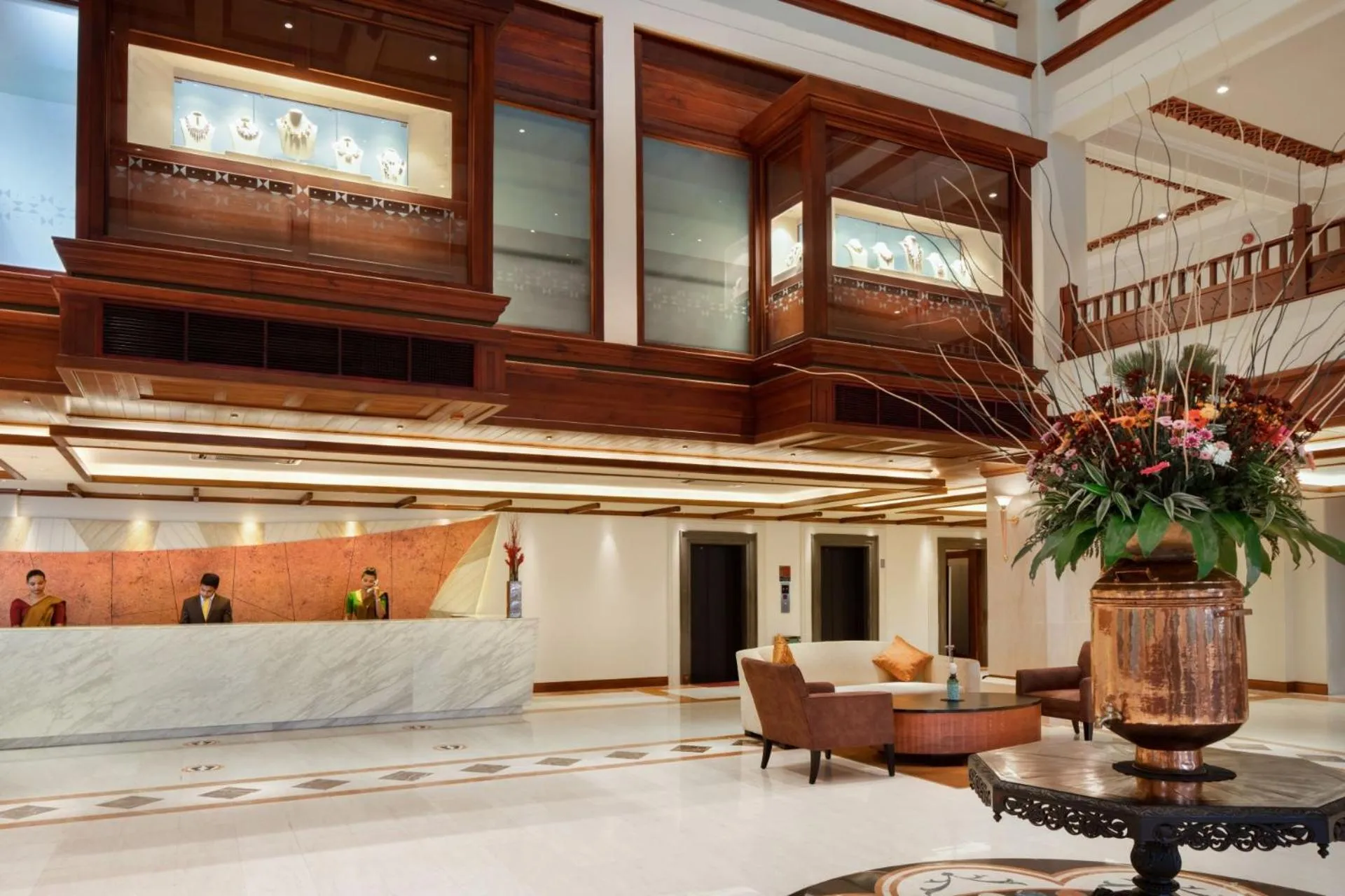 Lobby or reception in Earl's Regency Hotel