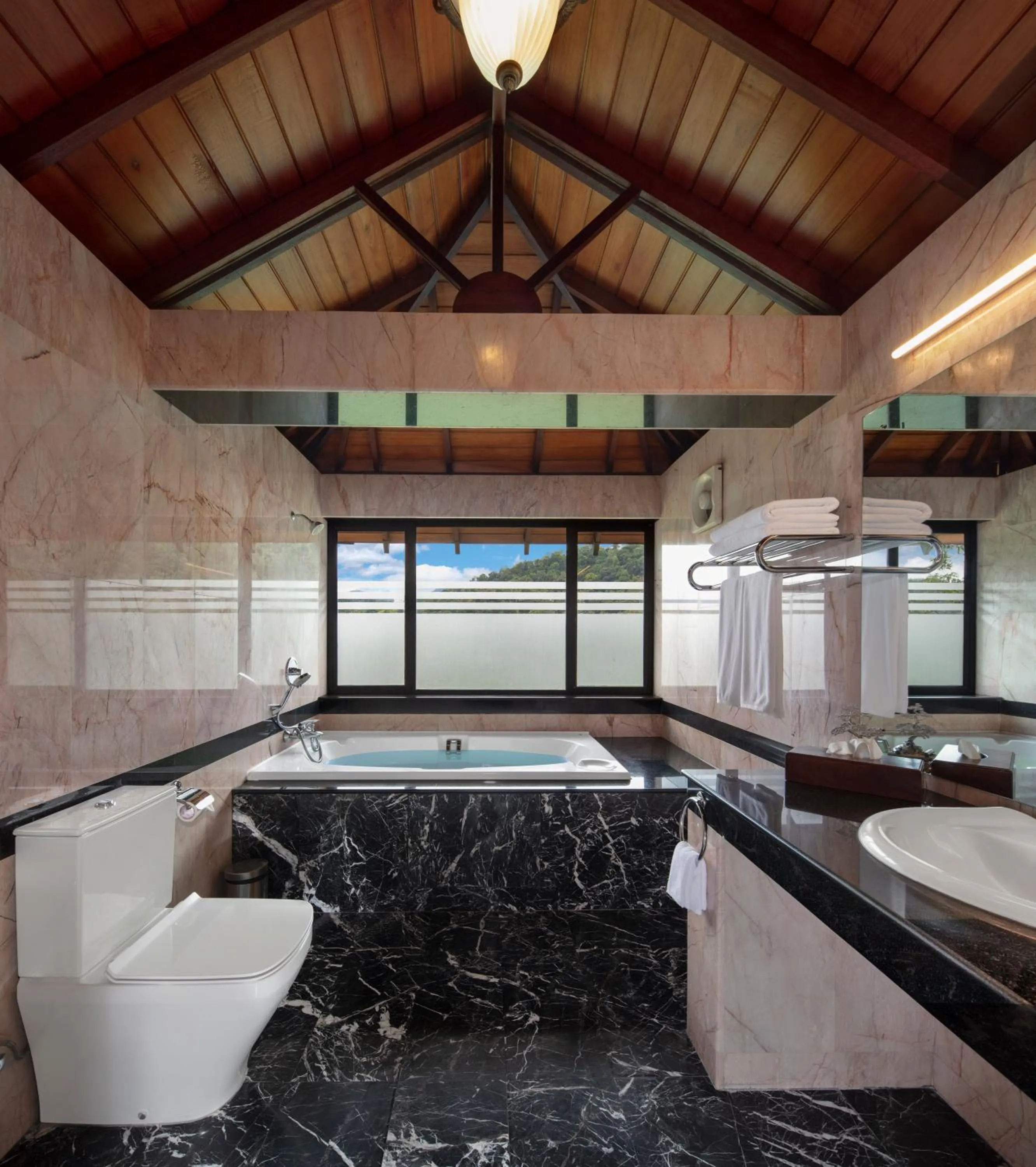 Bathroom in Earl's Regency Hotel