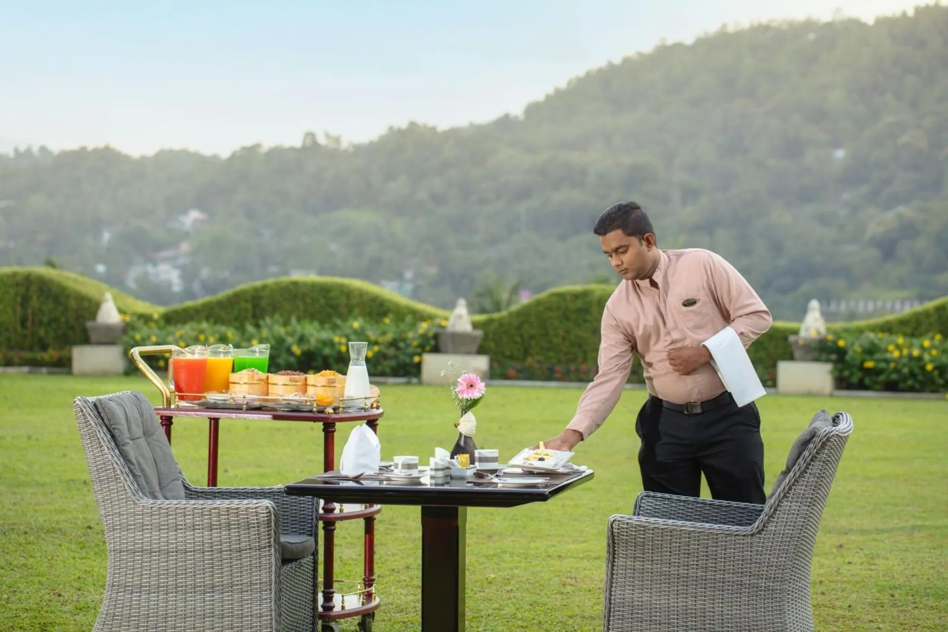 People in Earl's Regency Hotel