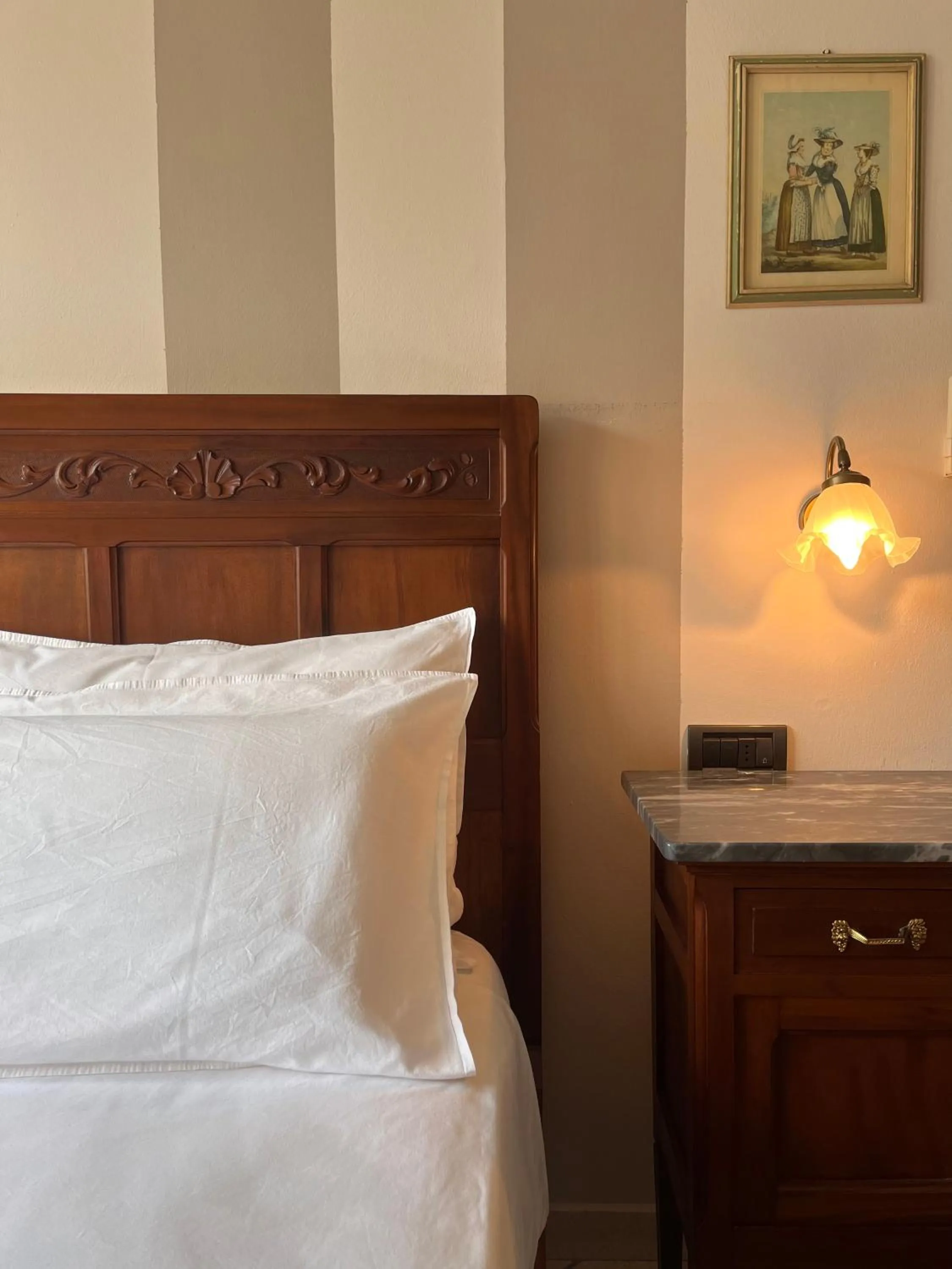 Bedroom, Bed in Belvedere Bike Hotel