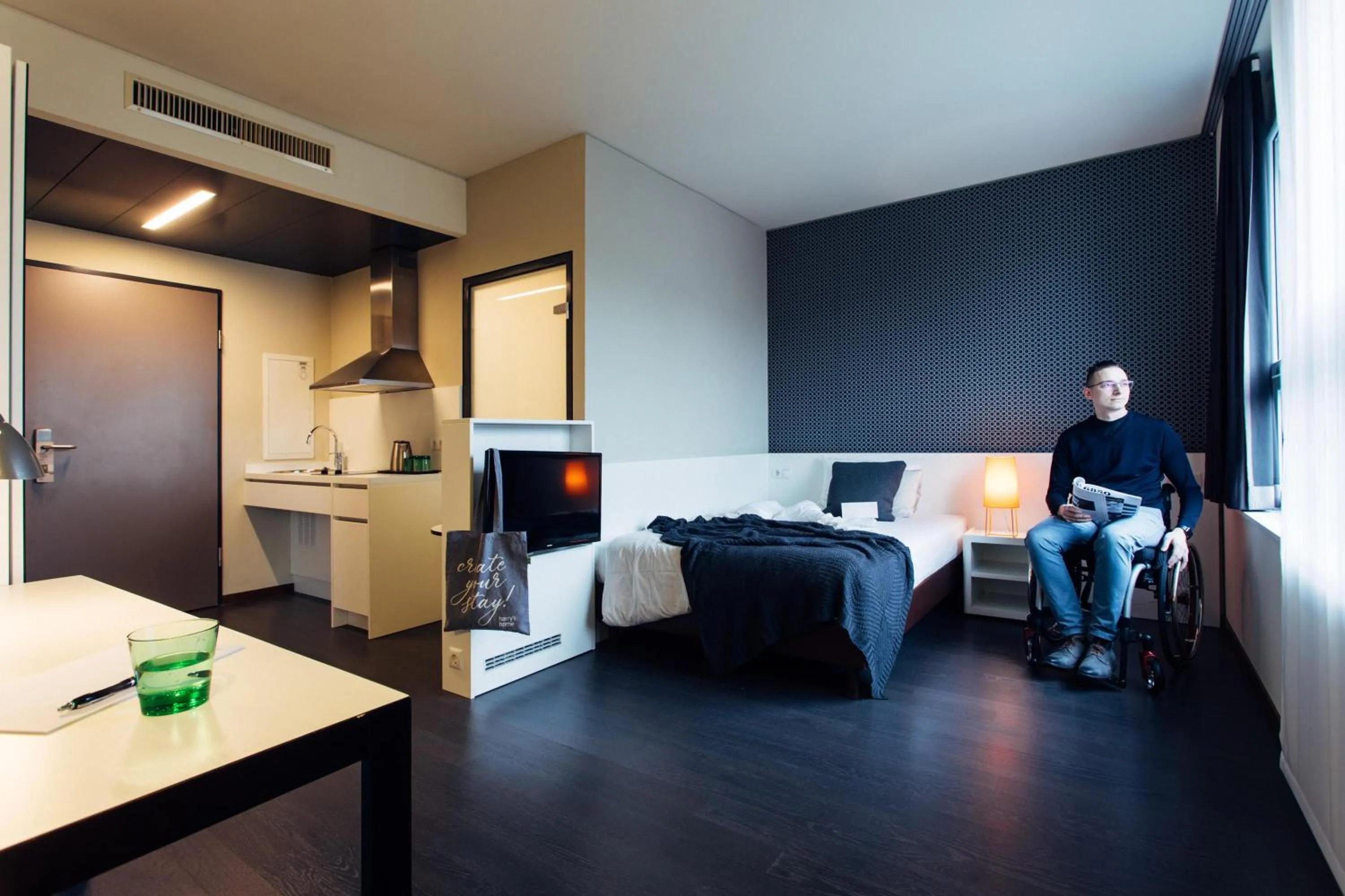 Photo of the whole room in harry's home Dornbirn hotel & apartments