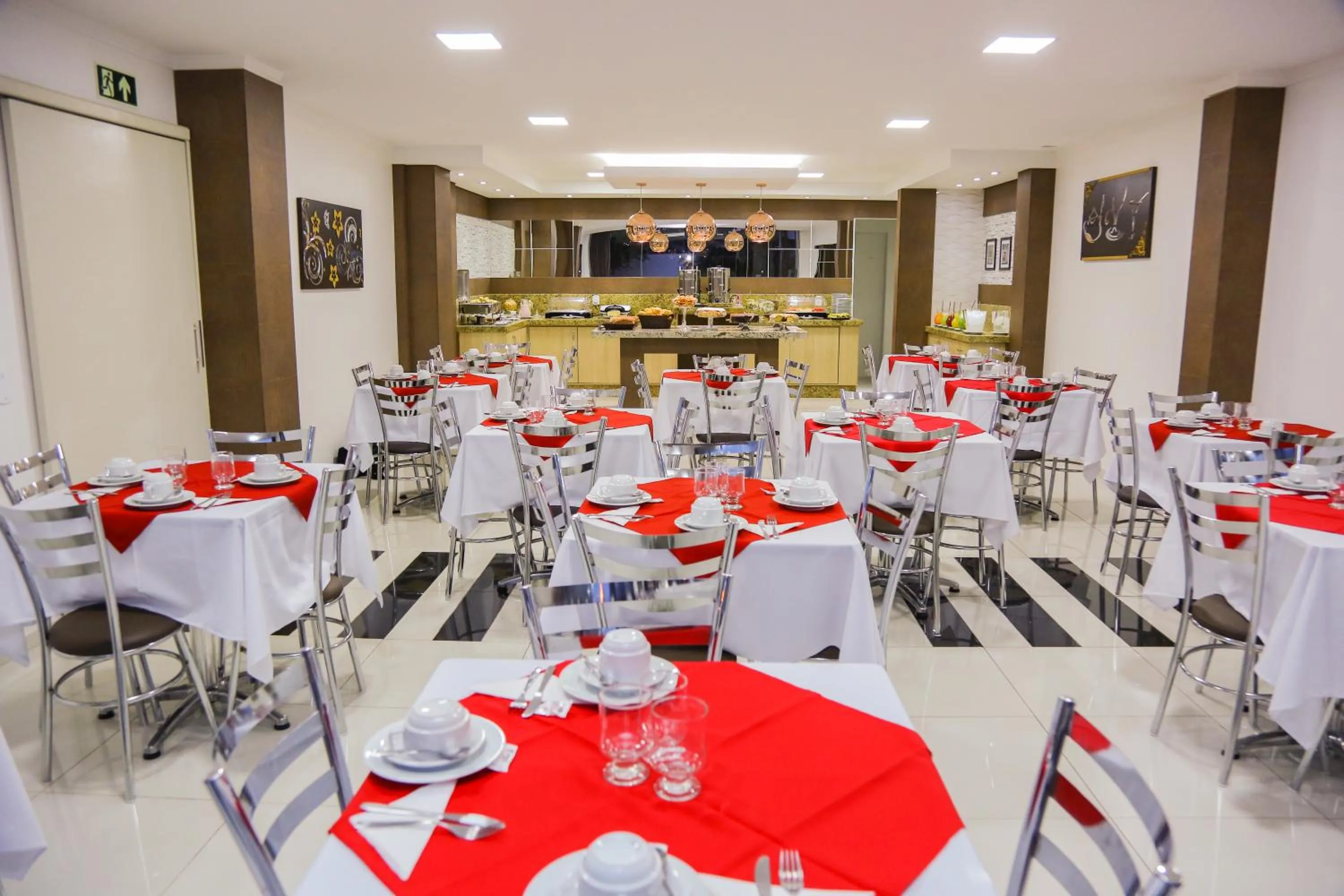 Buffet breakfast in Morangos Hotel