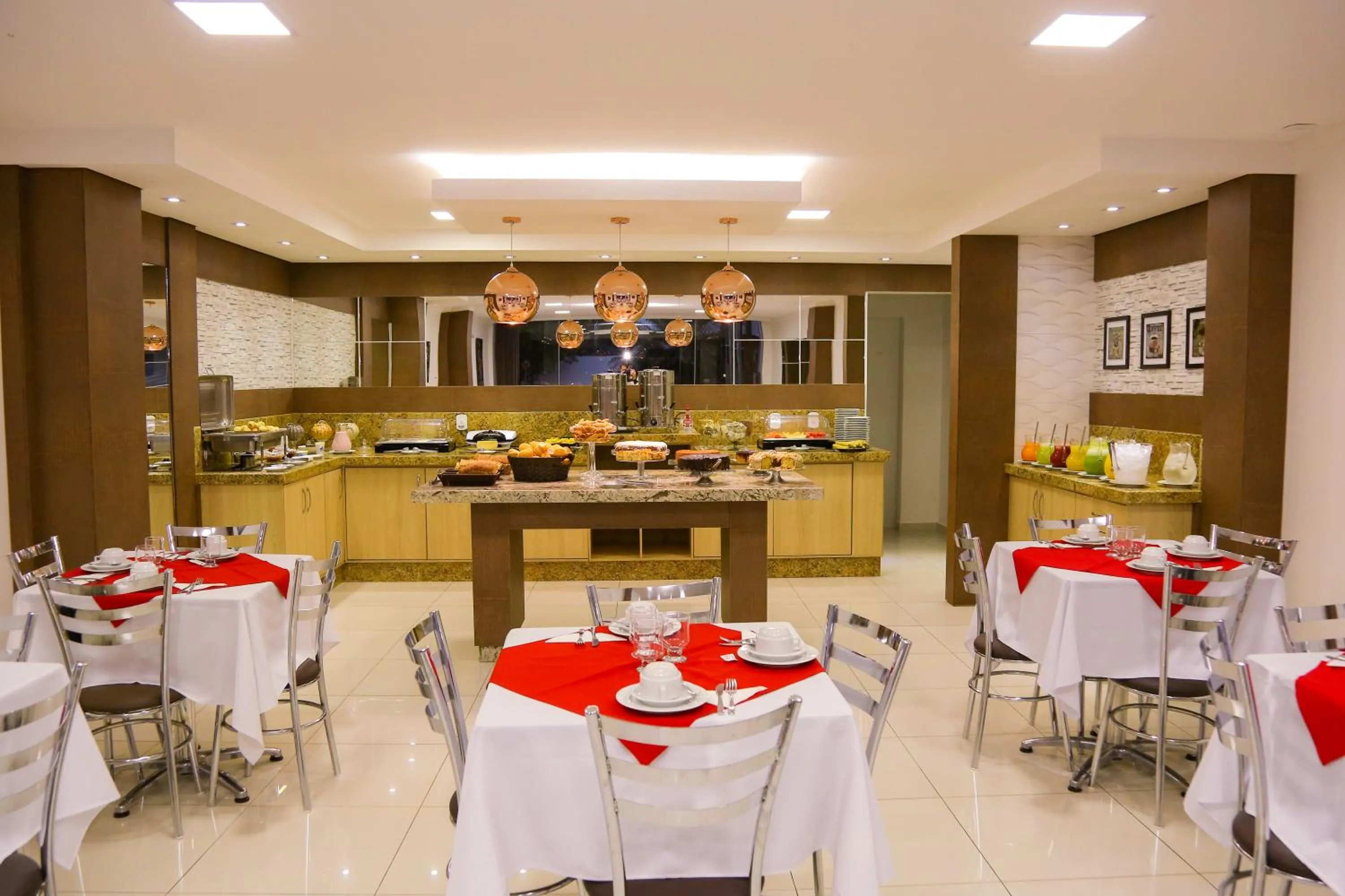 Buffet breakfast in Morangos Hotel