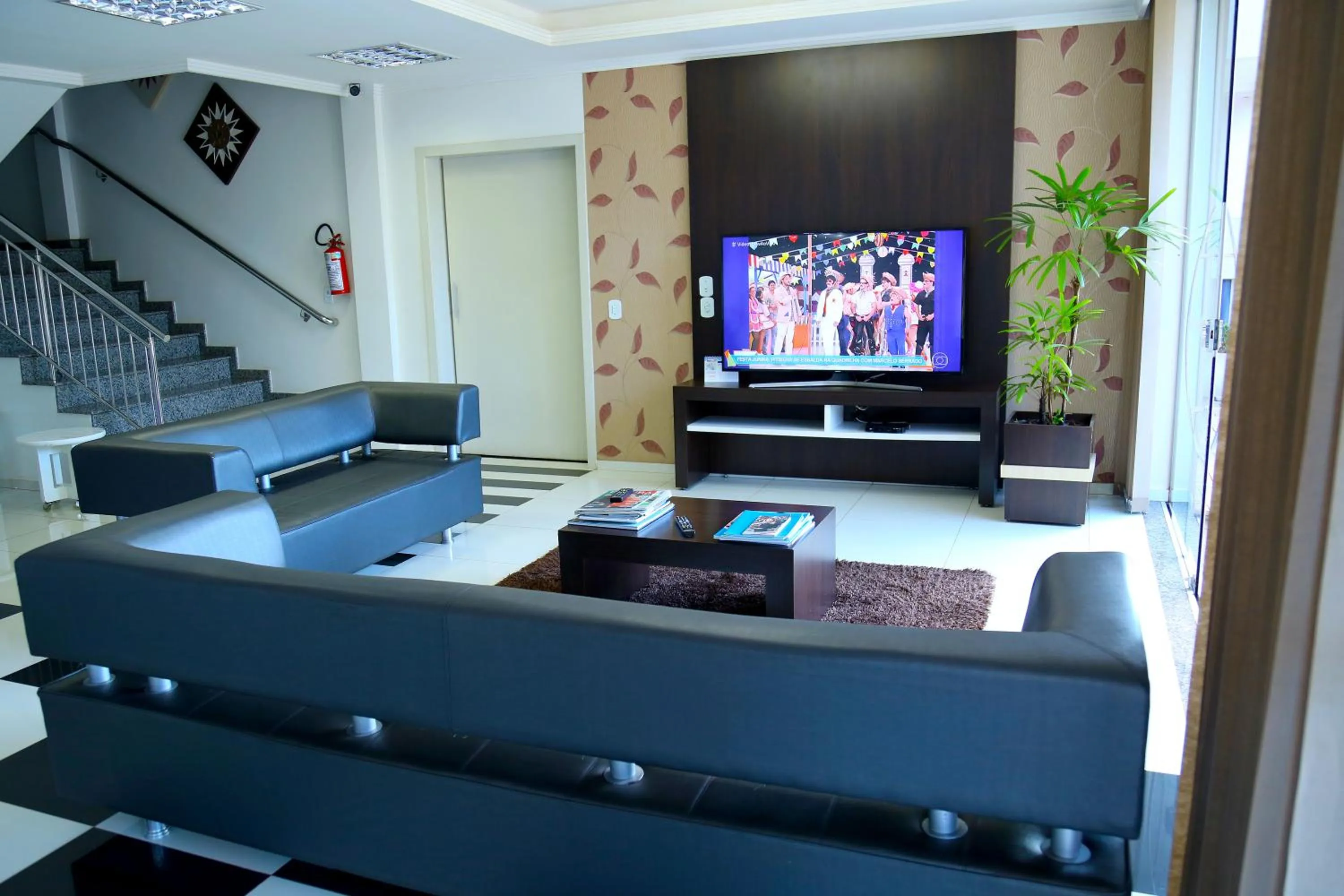 Living room in Morangos Hotel