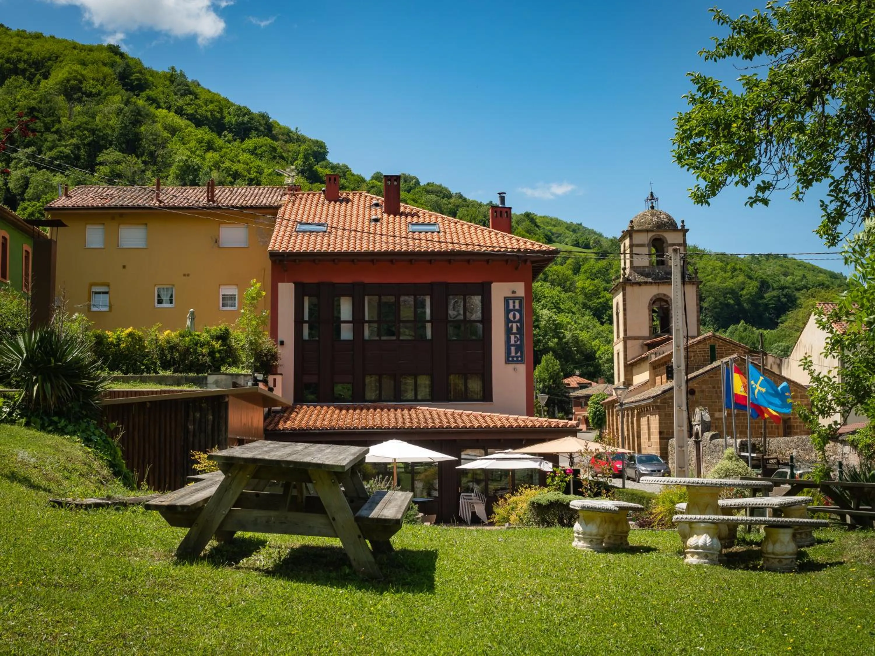 Garden in La Posta del Camín Real