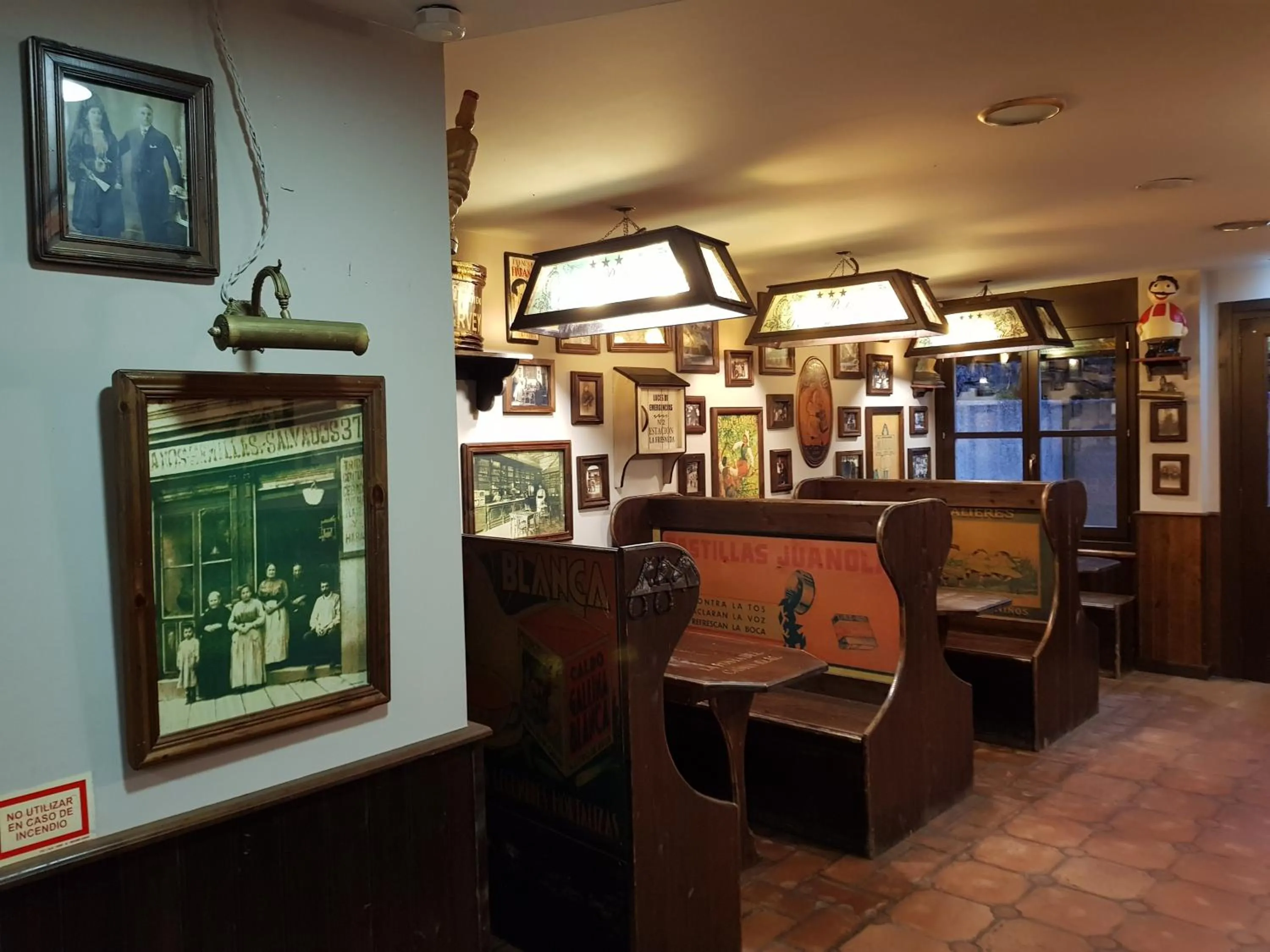 Lounge or bar in La Posta del Camín Real