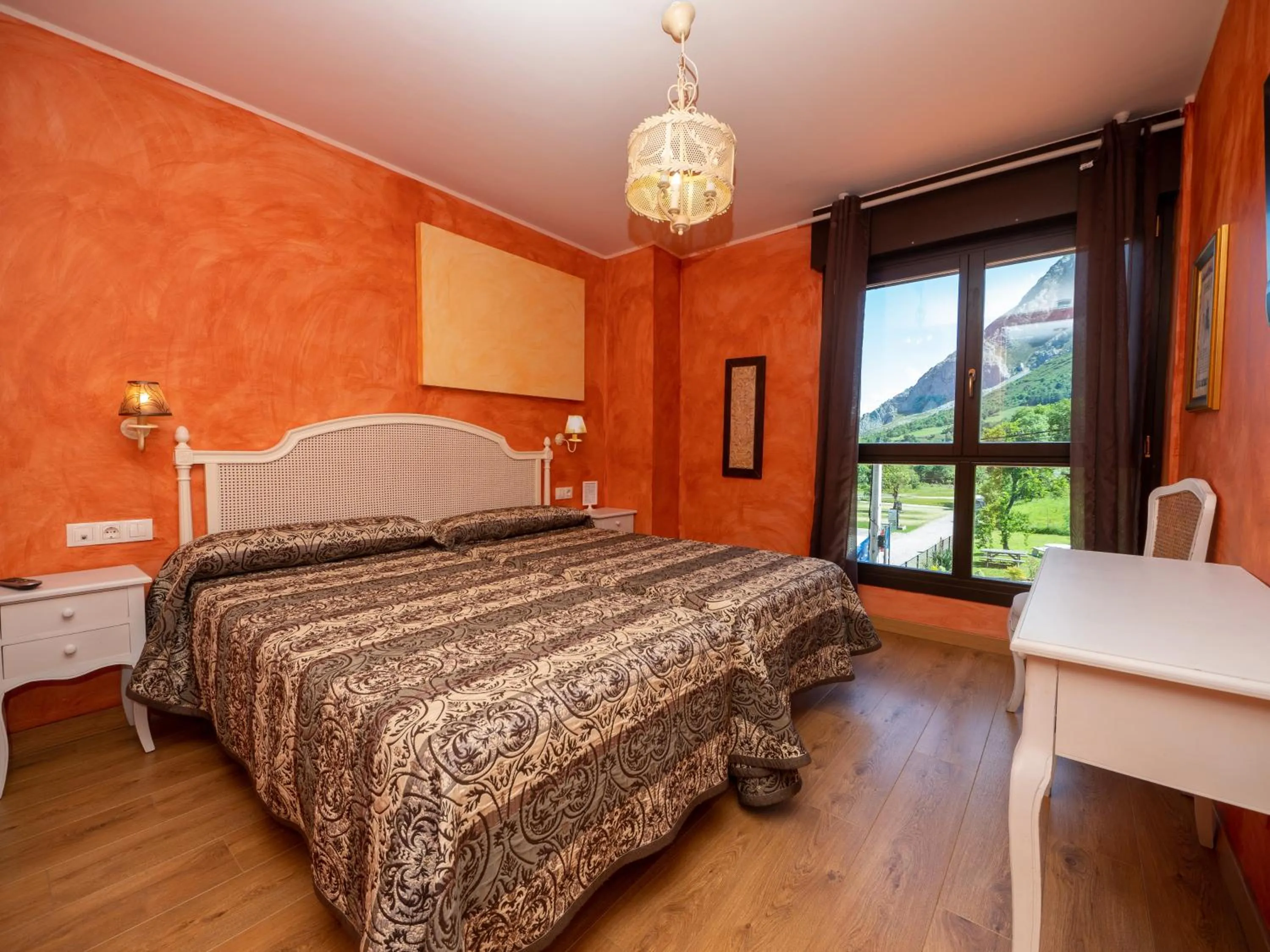 Bed in La Posta del Camín Real