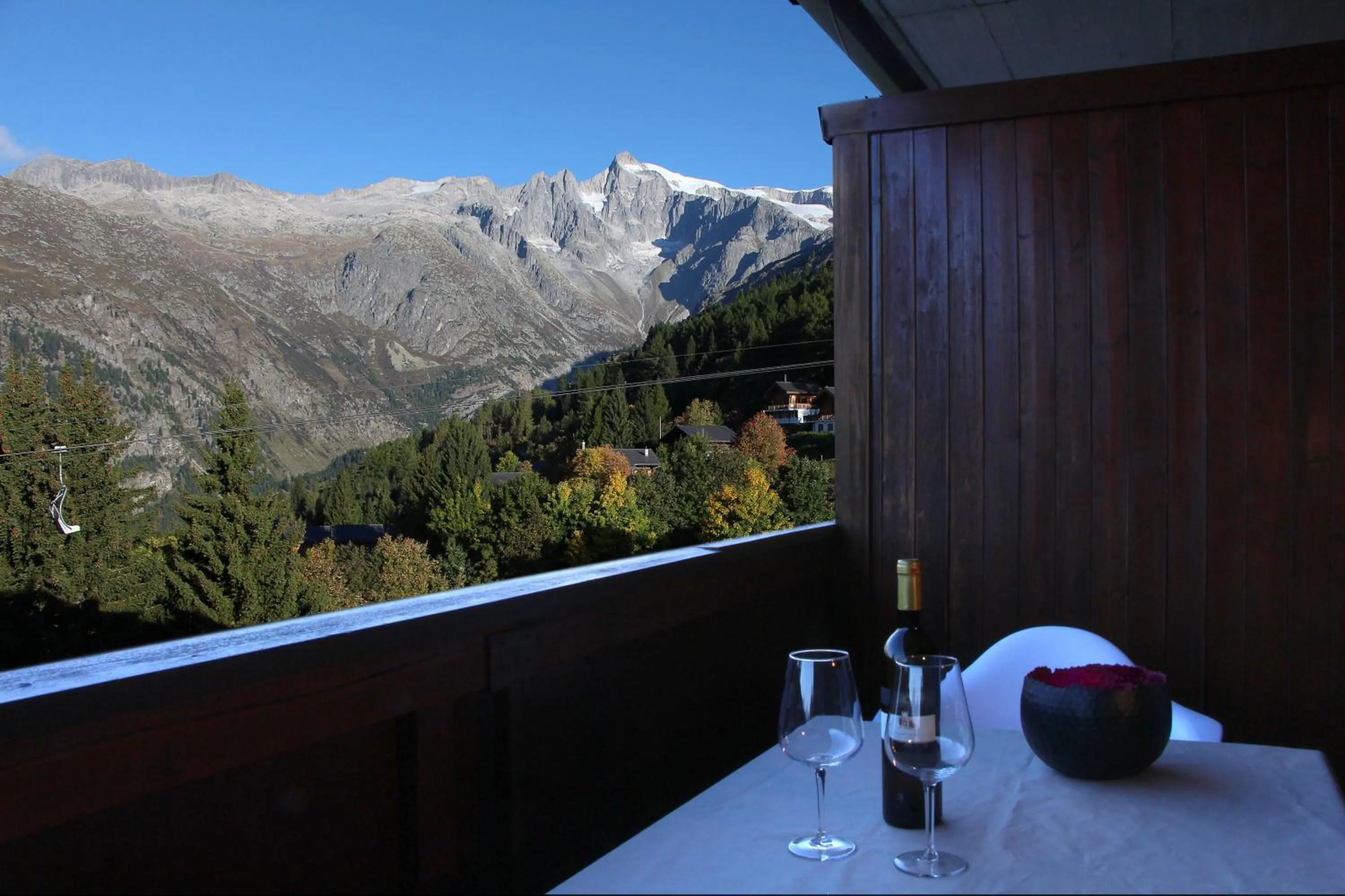 Mountain view in Aparthotel Ambassador