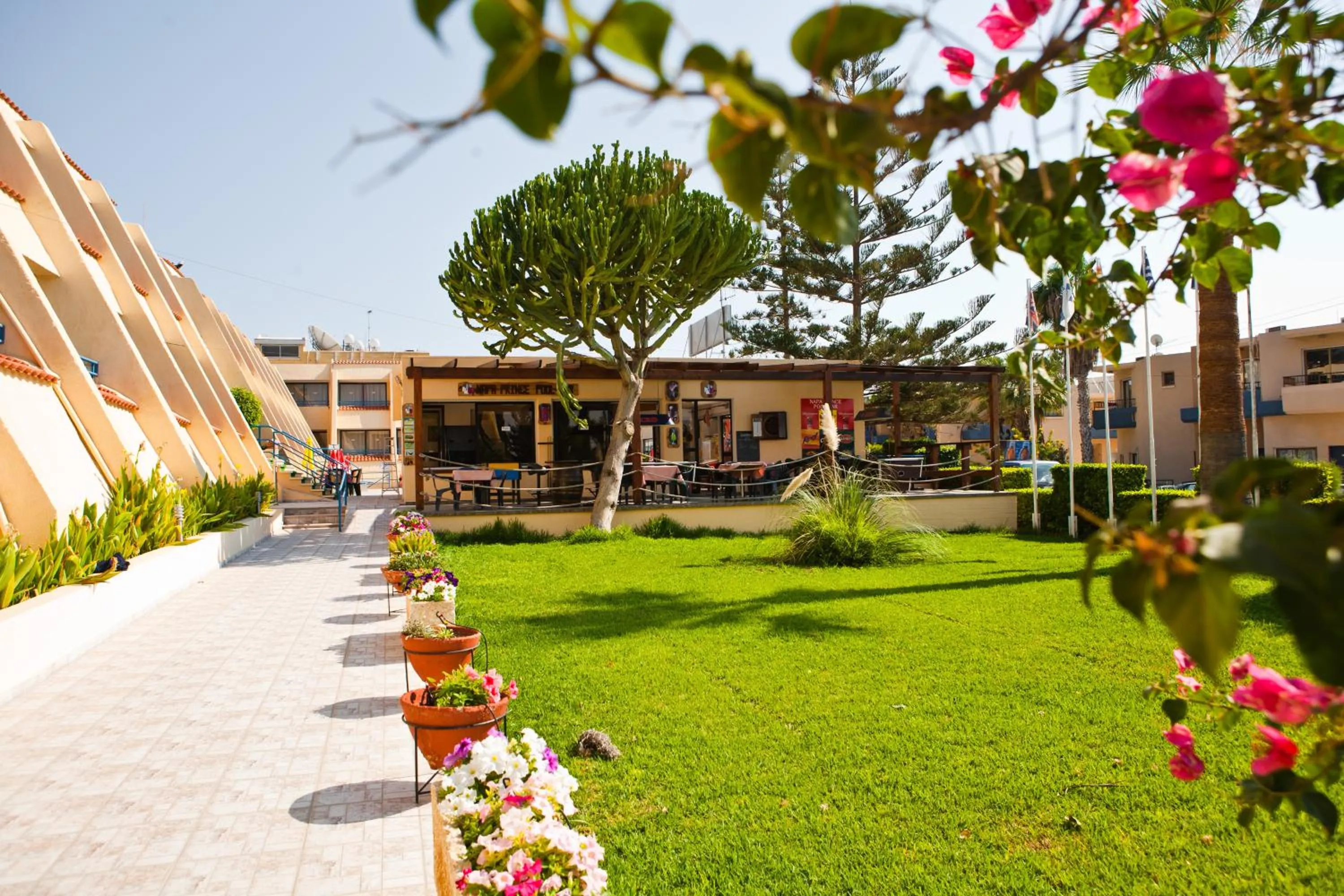 Facade/entrance in Napa Prince Hotel Apts
