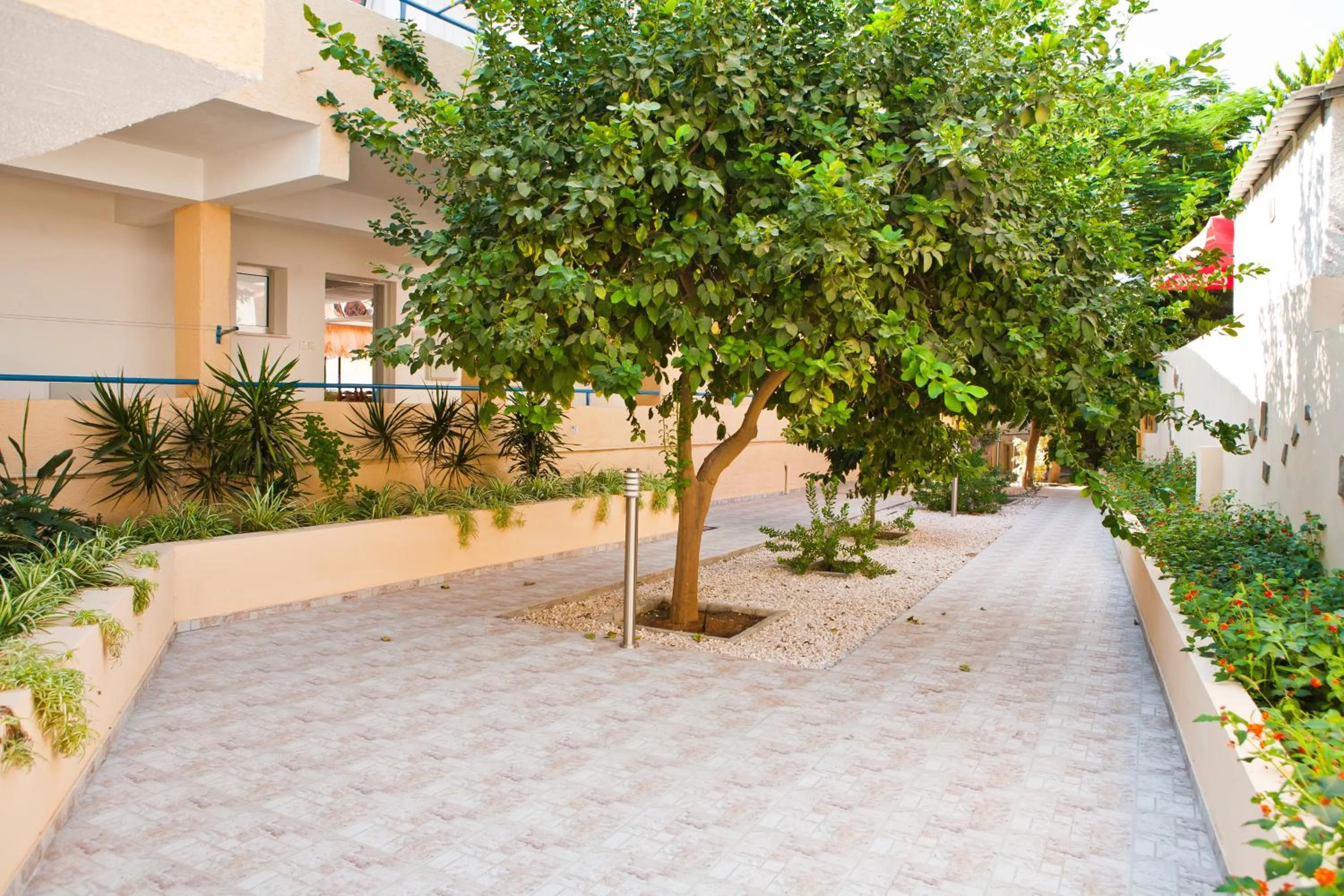 Facade/entrance in Napa Prince Hotel Apts
