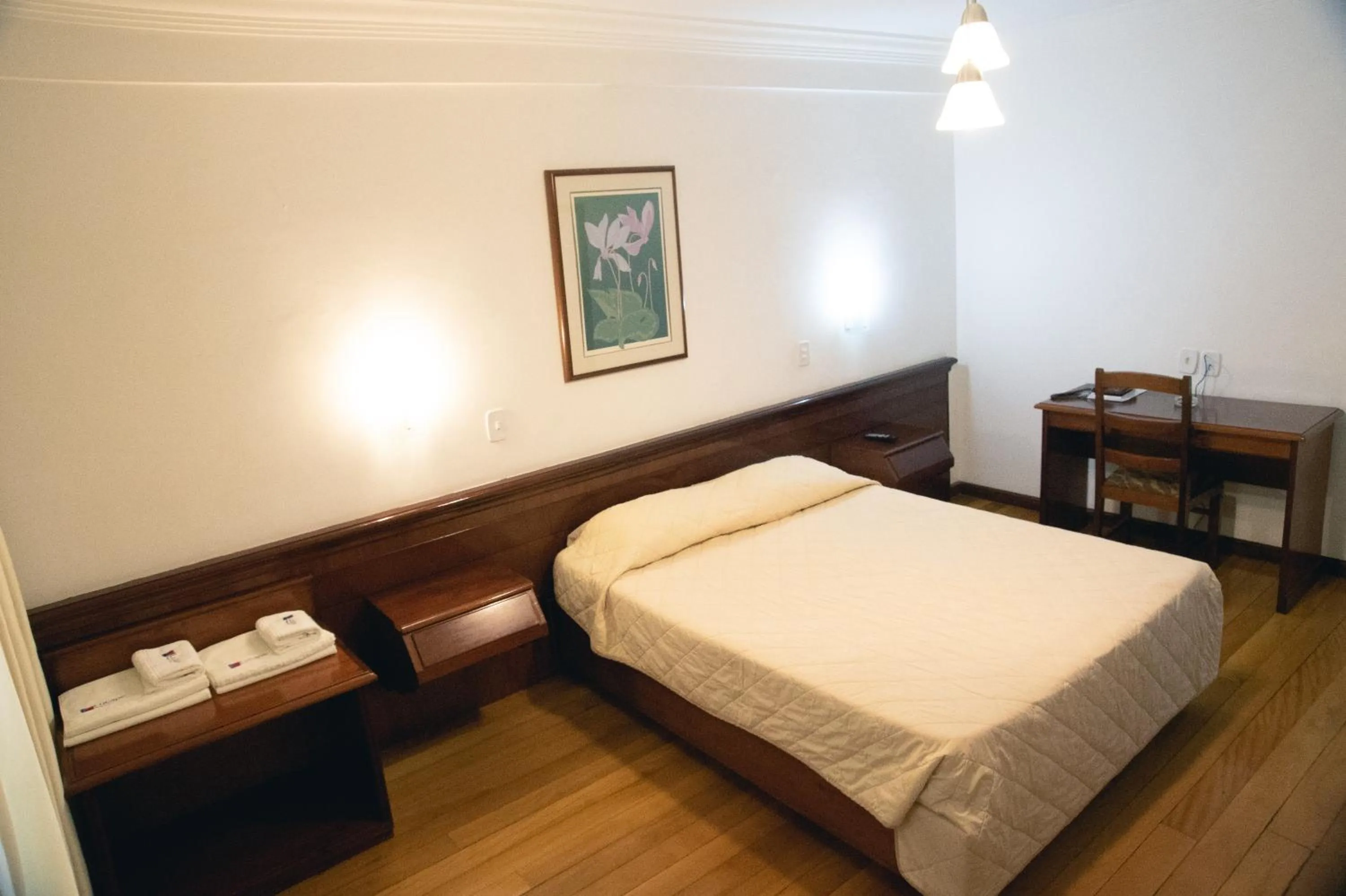 Bed in Lucape Palace Hotel