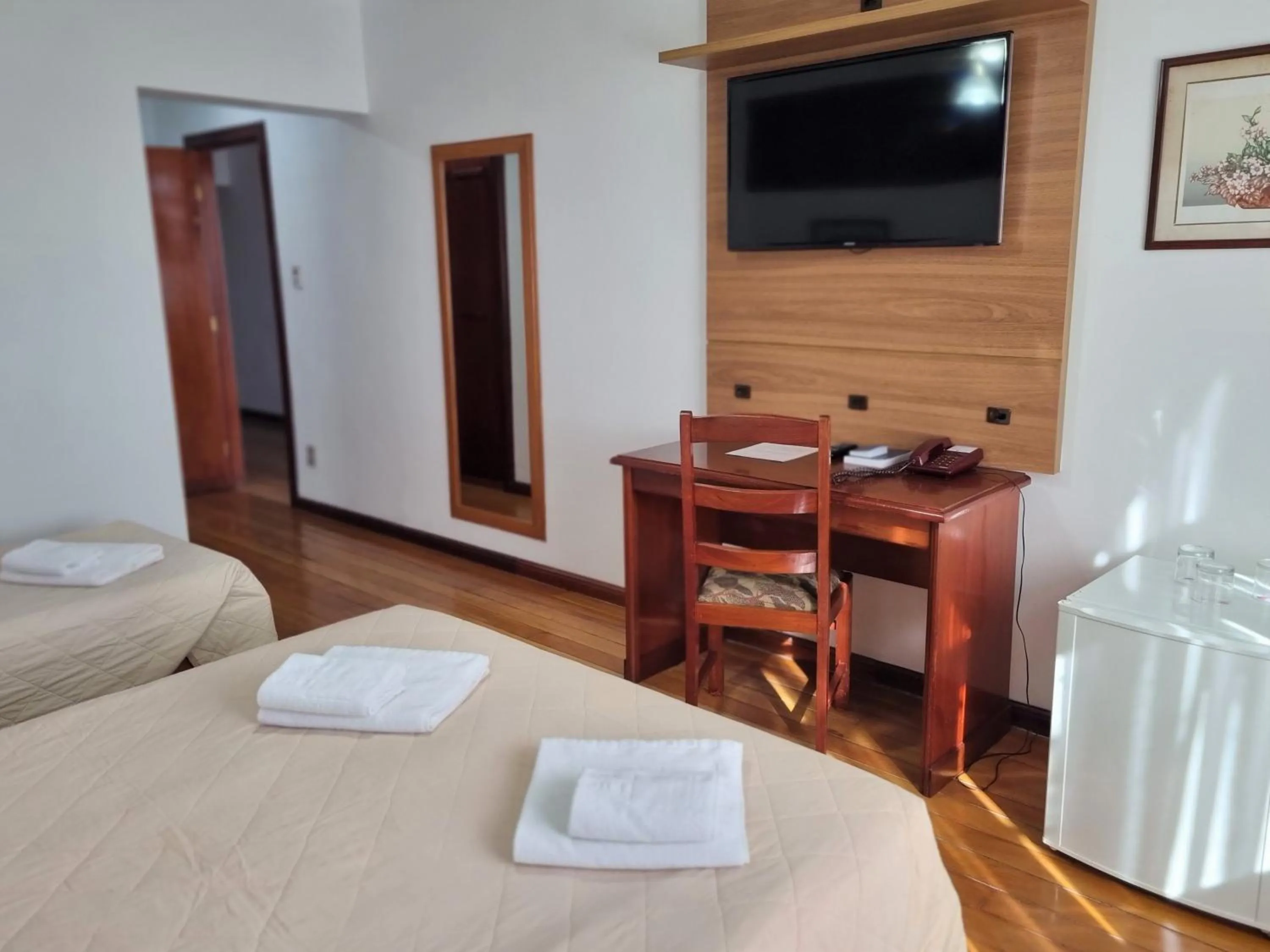 Bed in Lucape Palace Hotel