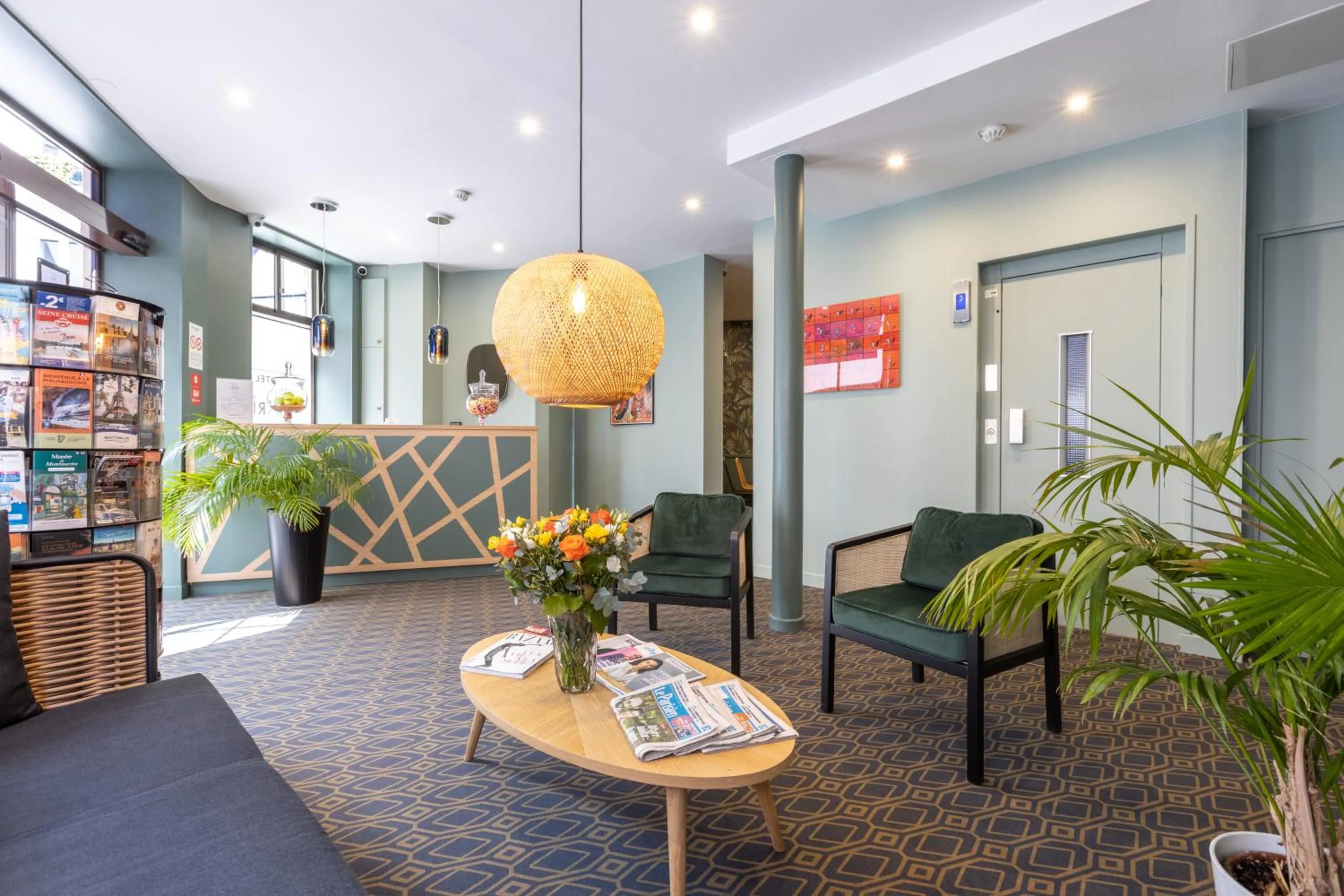 Lobby or reception in Hotel De Paris