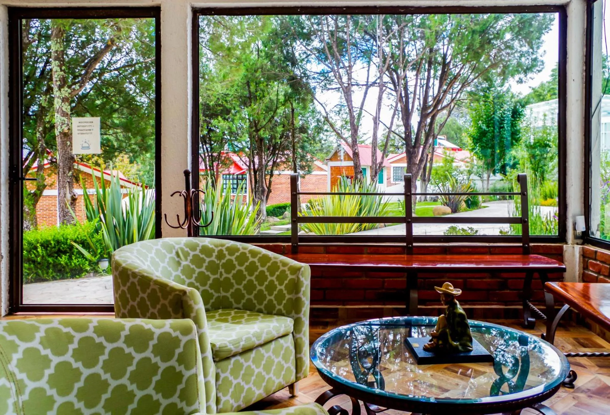 Garden view in Villas Xänthe