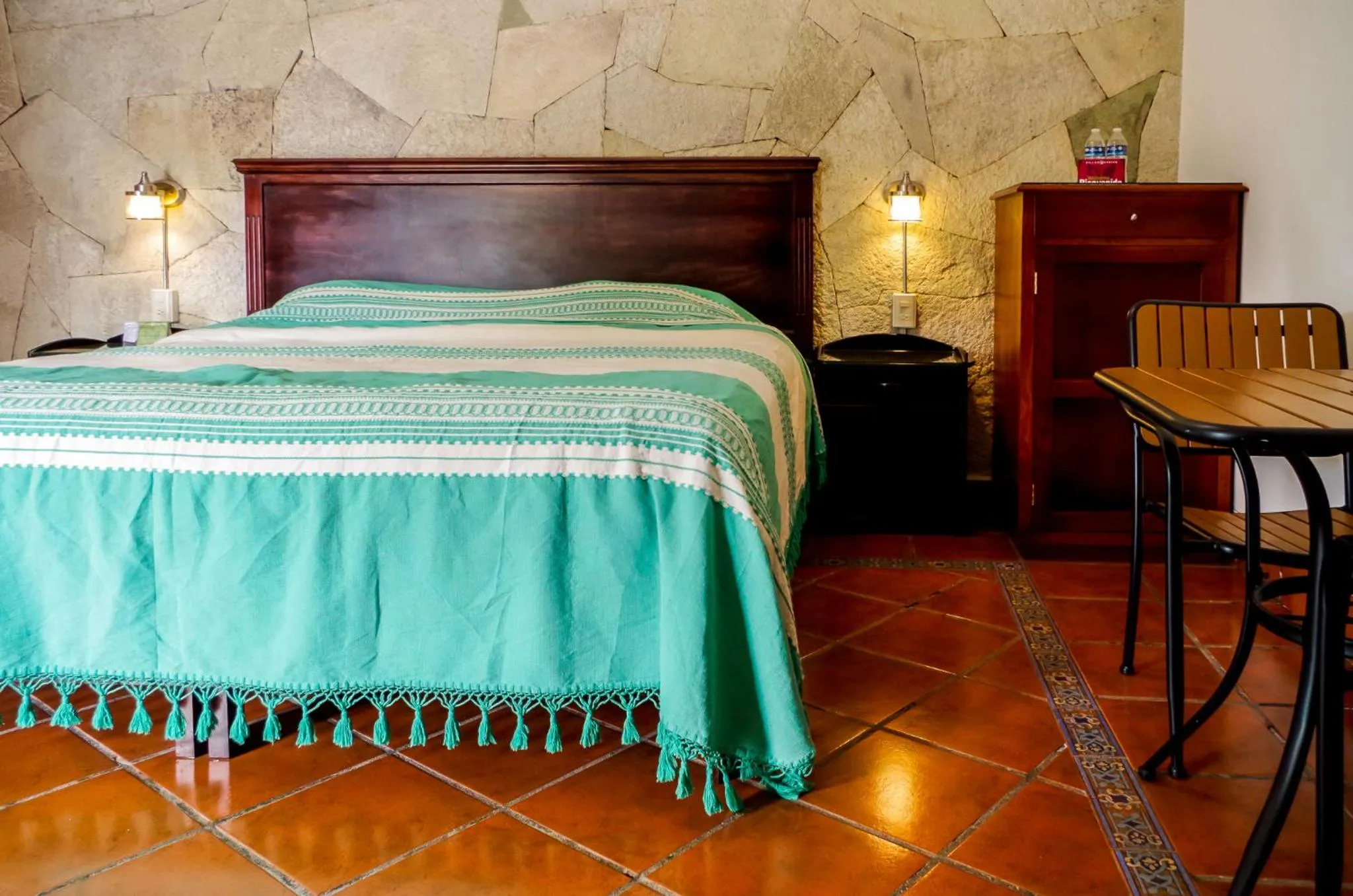 Bed in Villas Xänthe