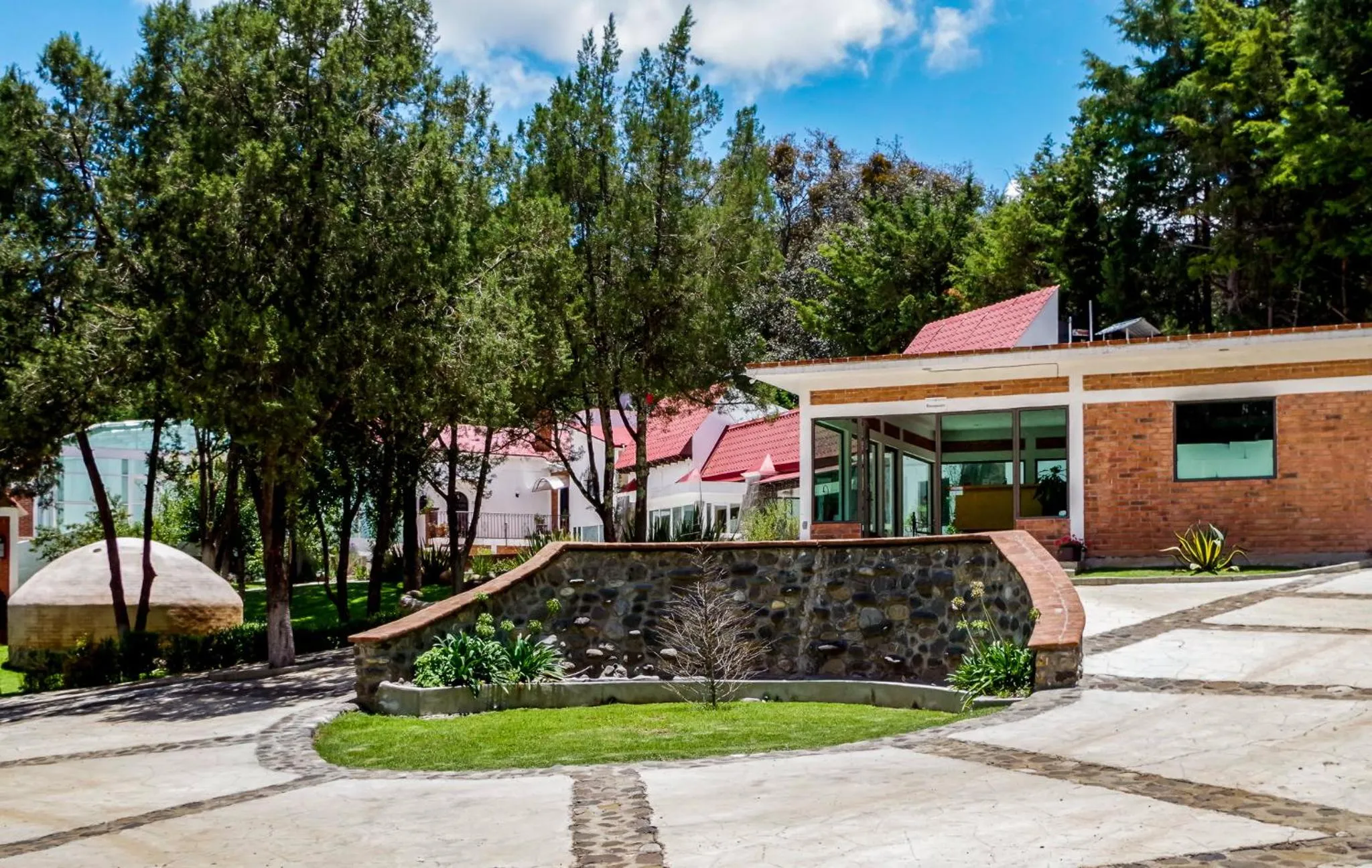 Facade/entrance in Villas Xänthe