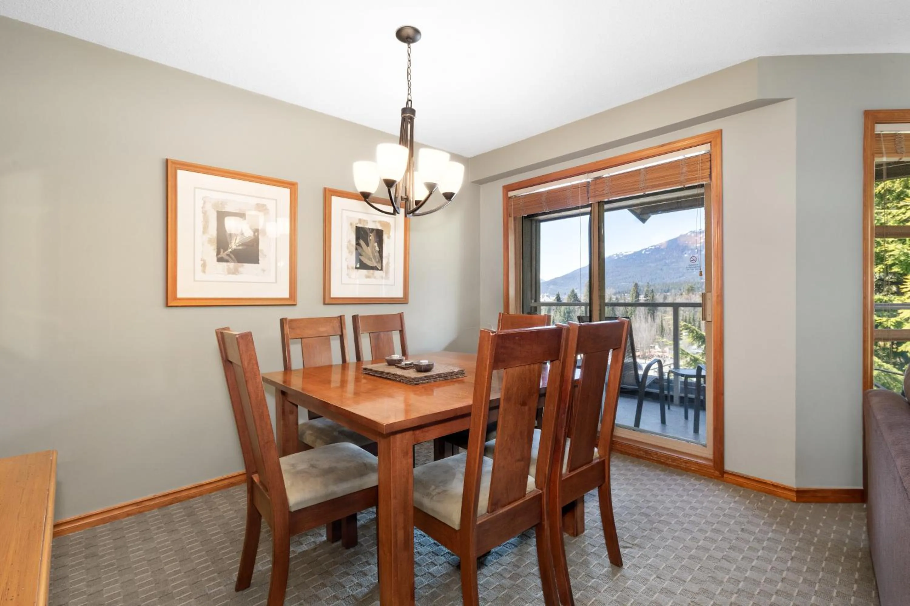 Dining area in The Aspens by Whiski Jack