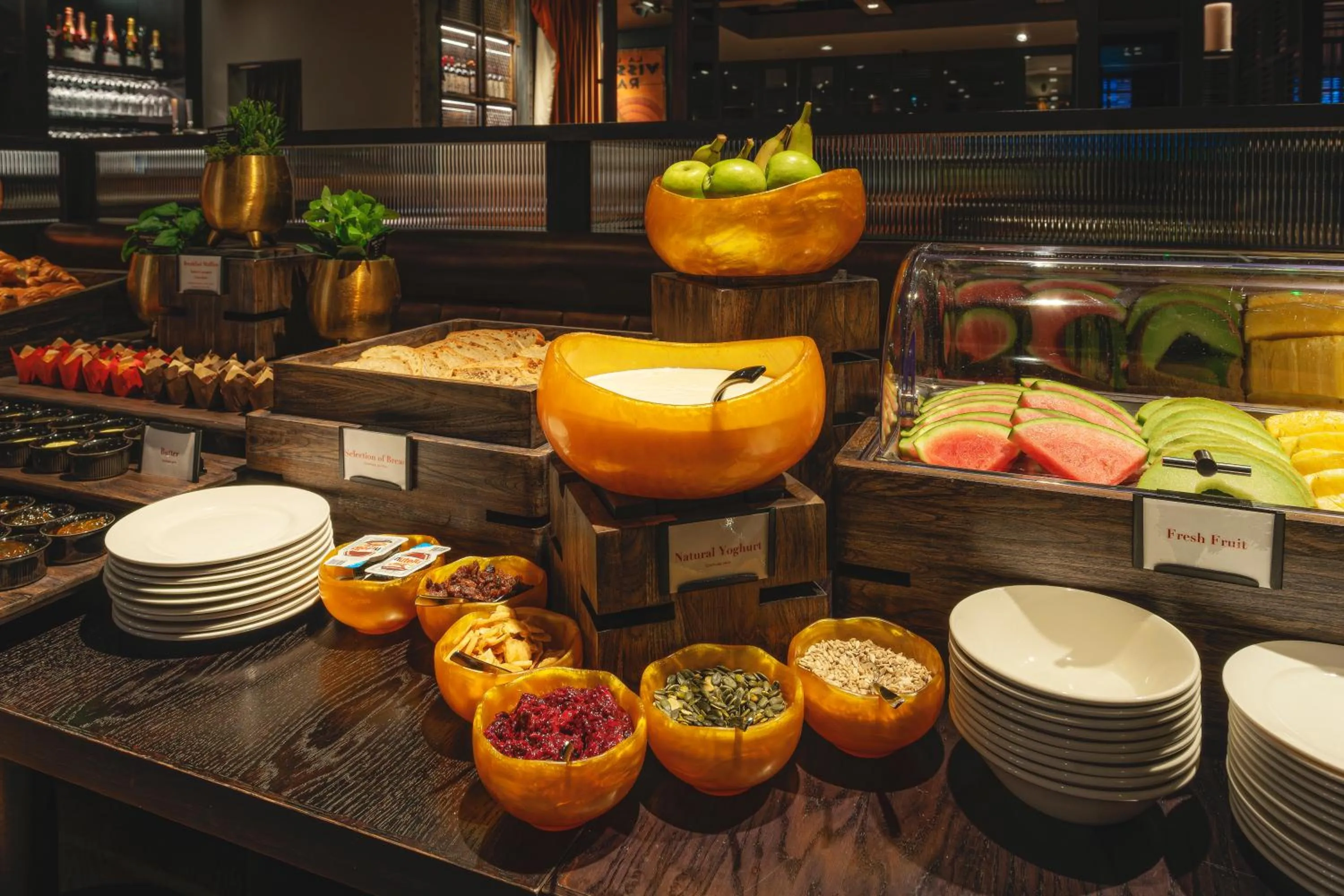 Continental breakfast in Dakota Eurocentral