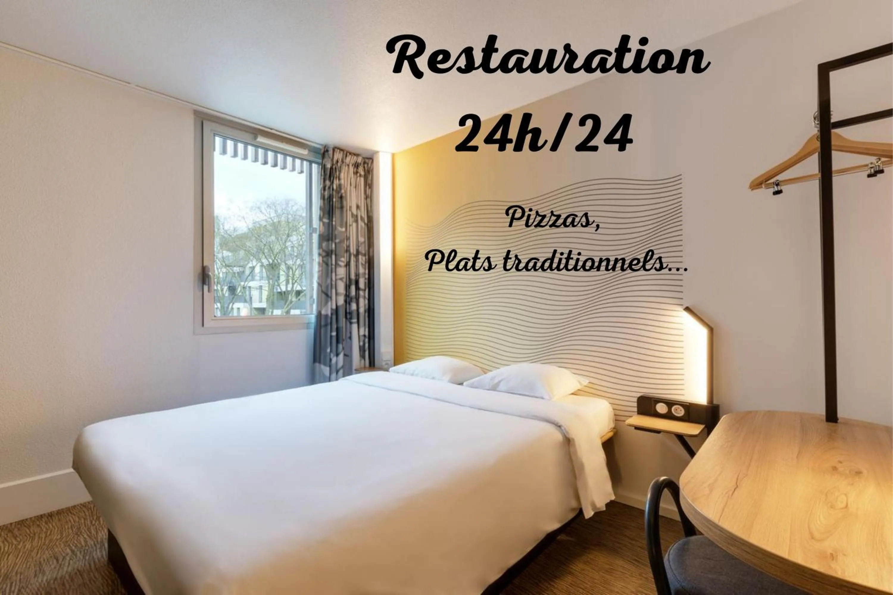 Food close-up, Bed in B&B HOTEL Lille Centre Grand Palais