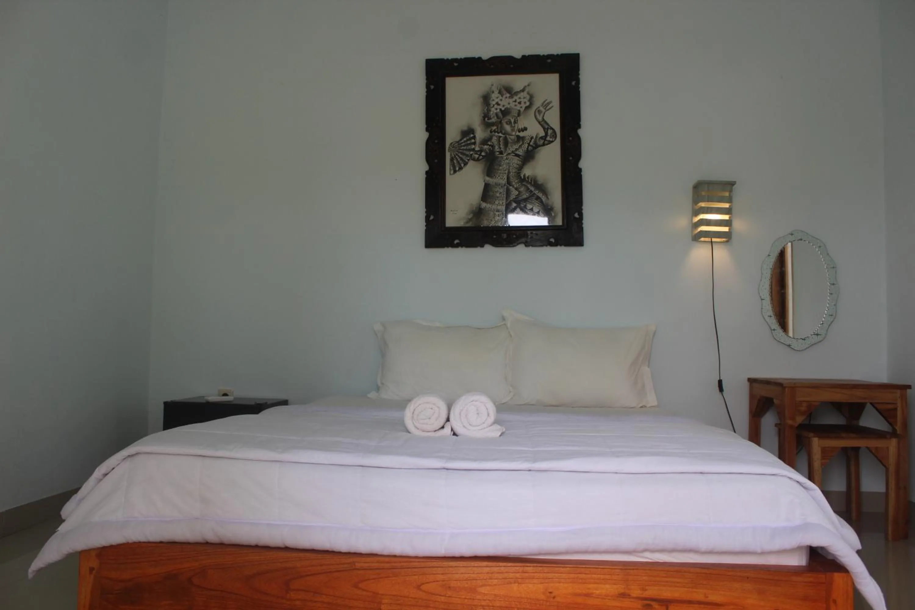 Bed in Wani Bali Resort