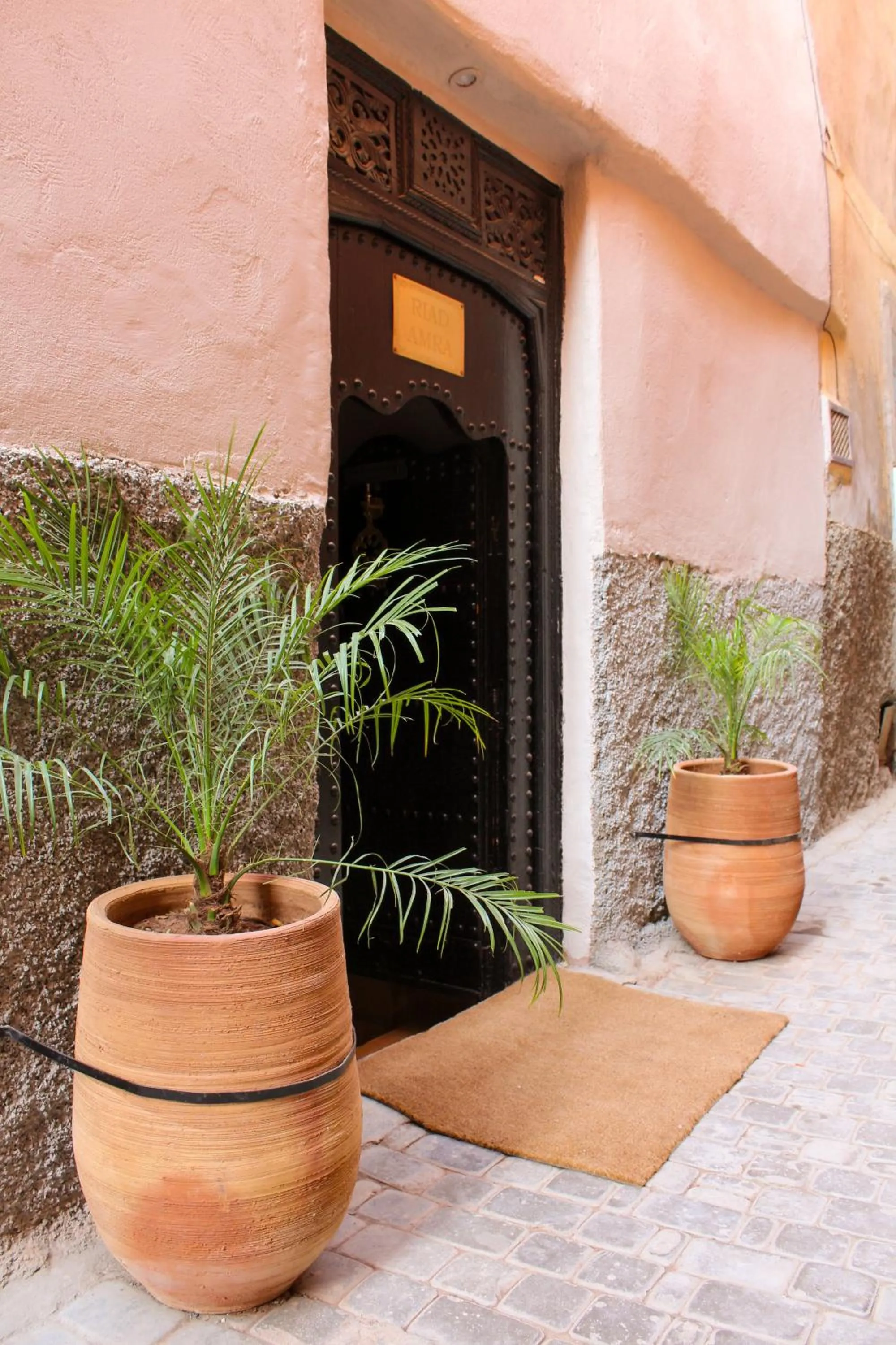 Facade/entrance in Riad Amra