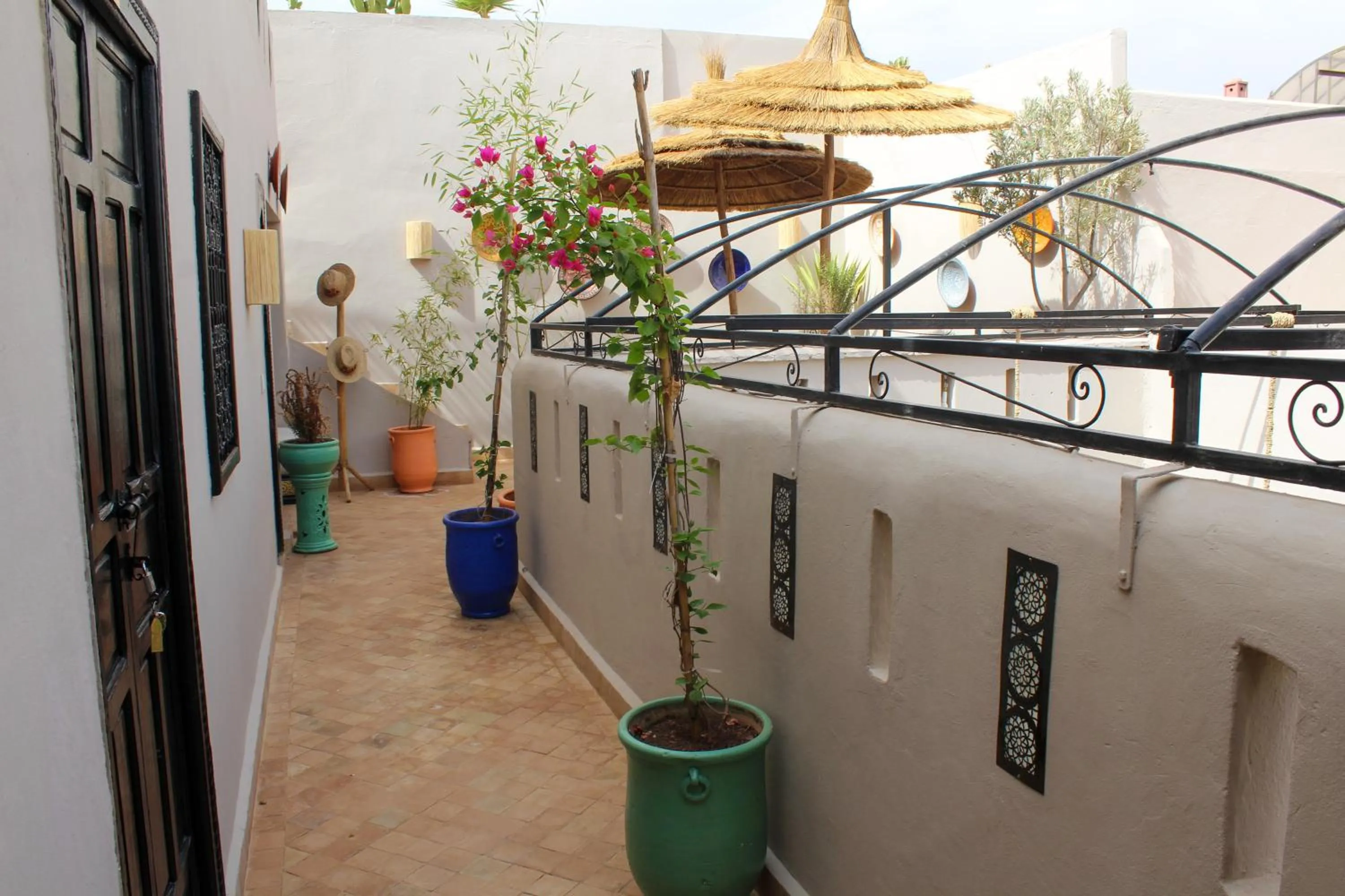 Balcony/Terrace in Riad Amra