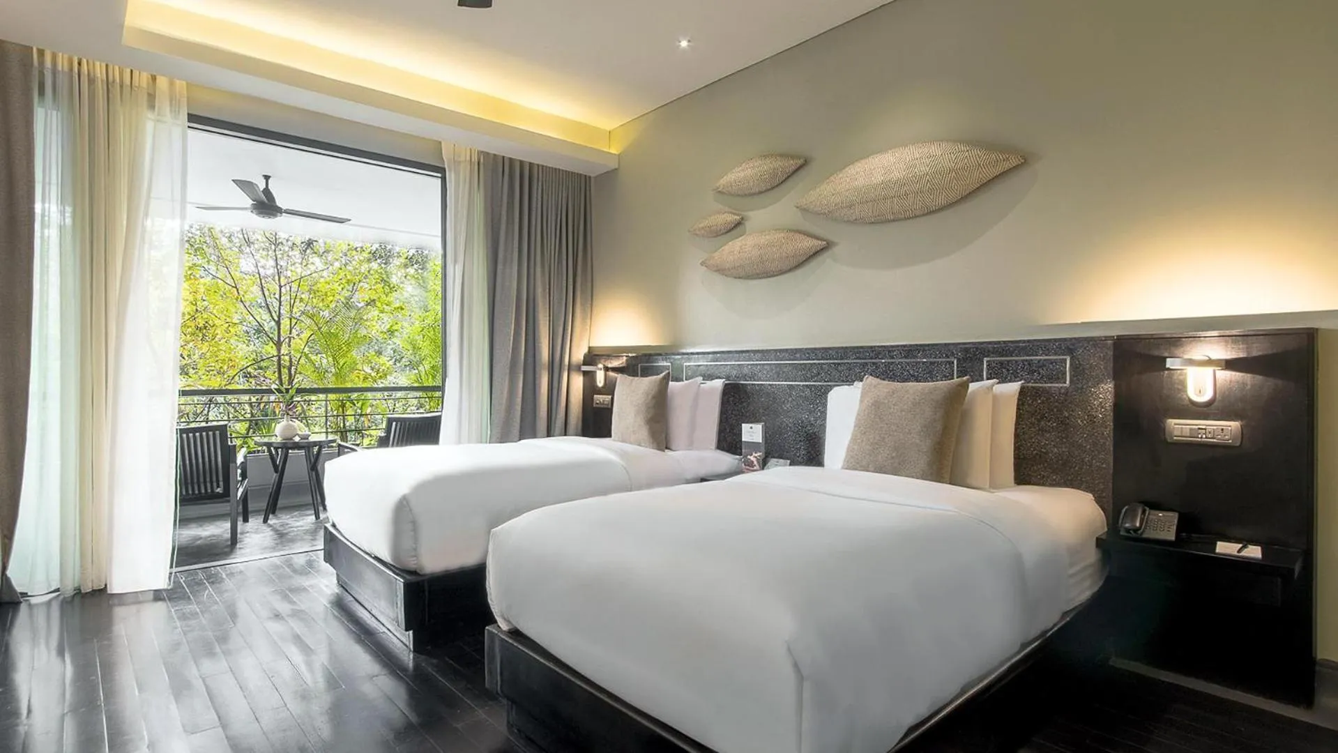 Balcony/Terrace, Bed in Anjali by Syphon