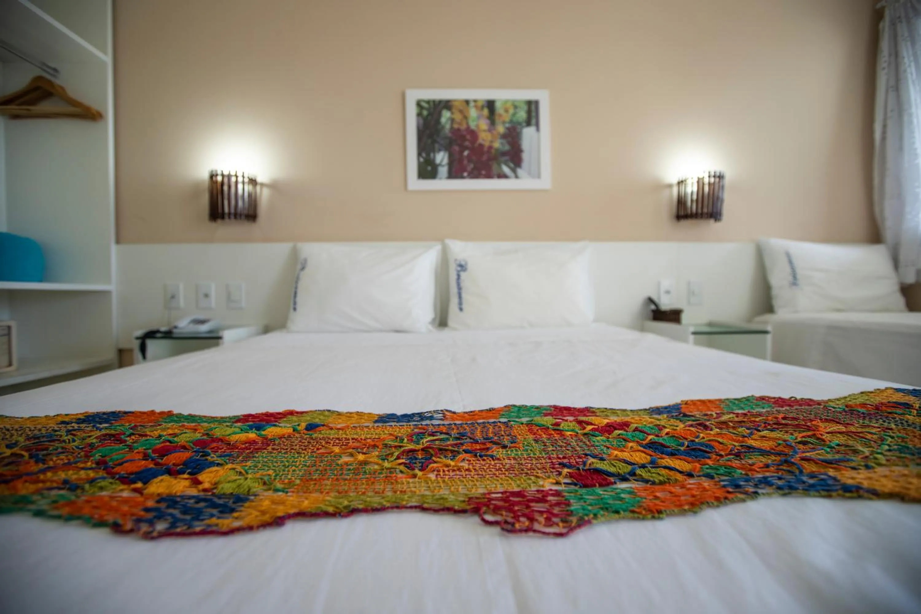 Bed in Brisamar Hotel Pousada