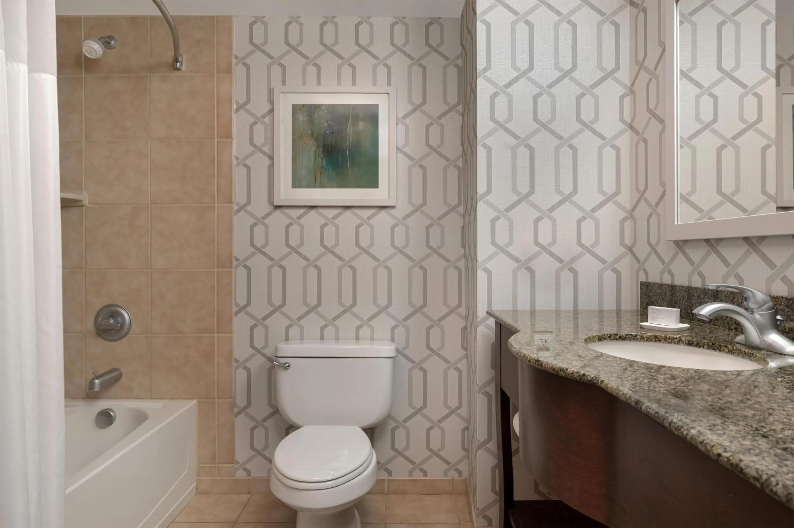 Bathroom in Hampton Inn & Suites Wilkes-Barre