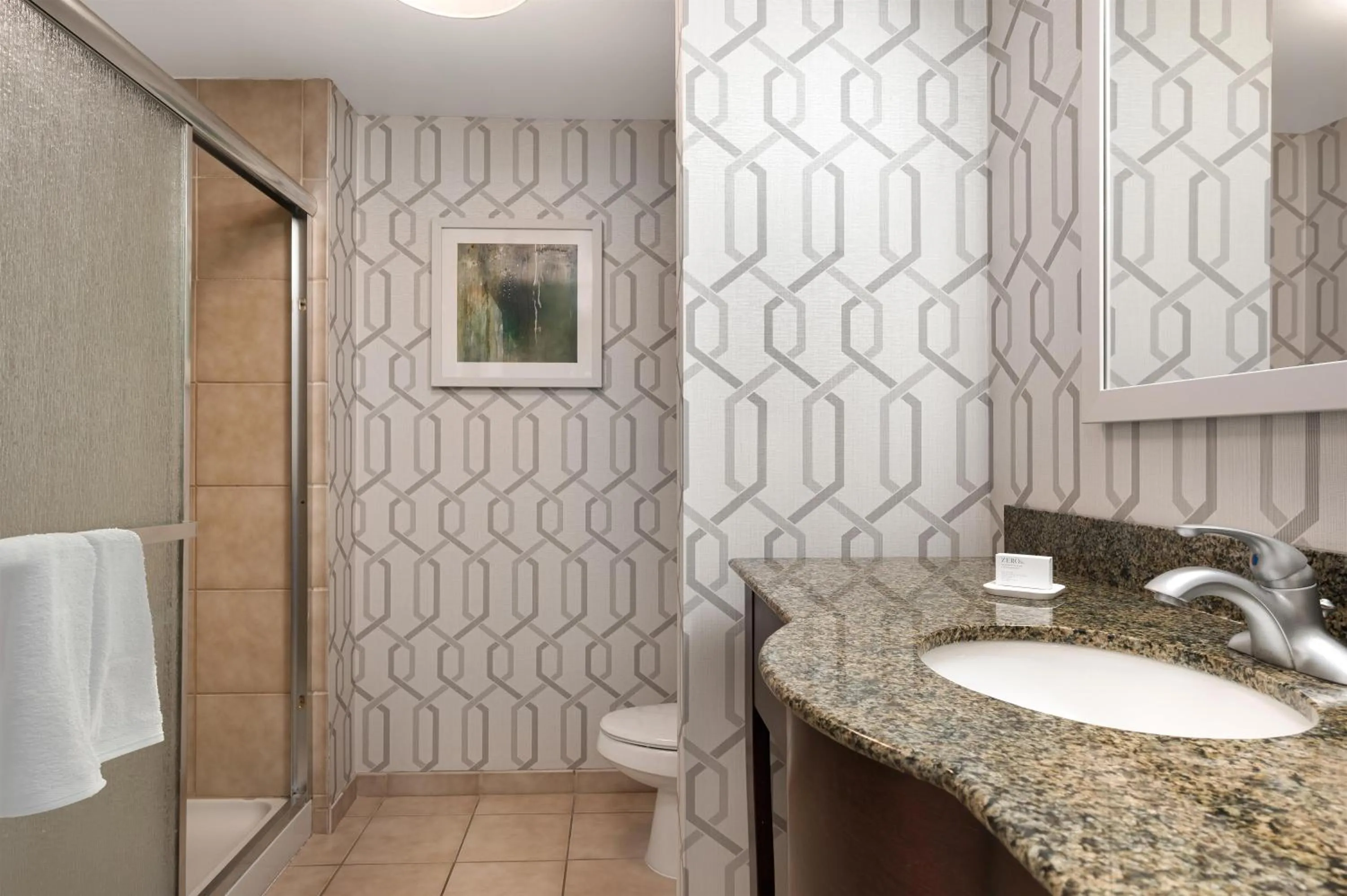 Bathroom in Hampton Inn & Suites Wilkes-Barre