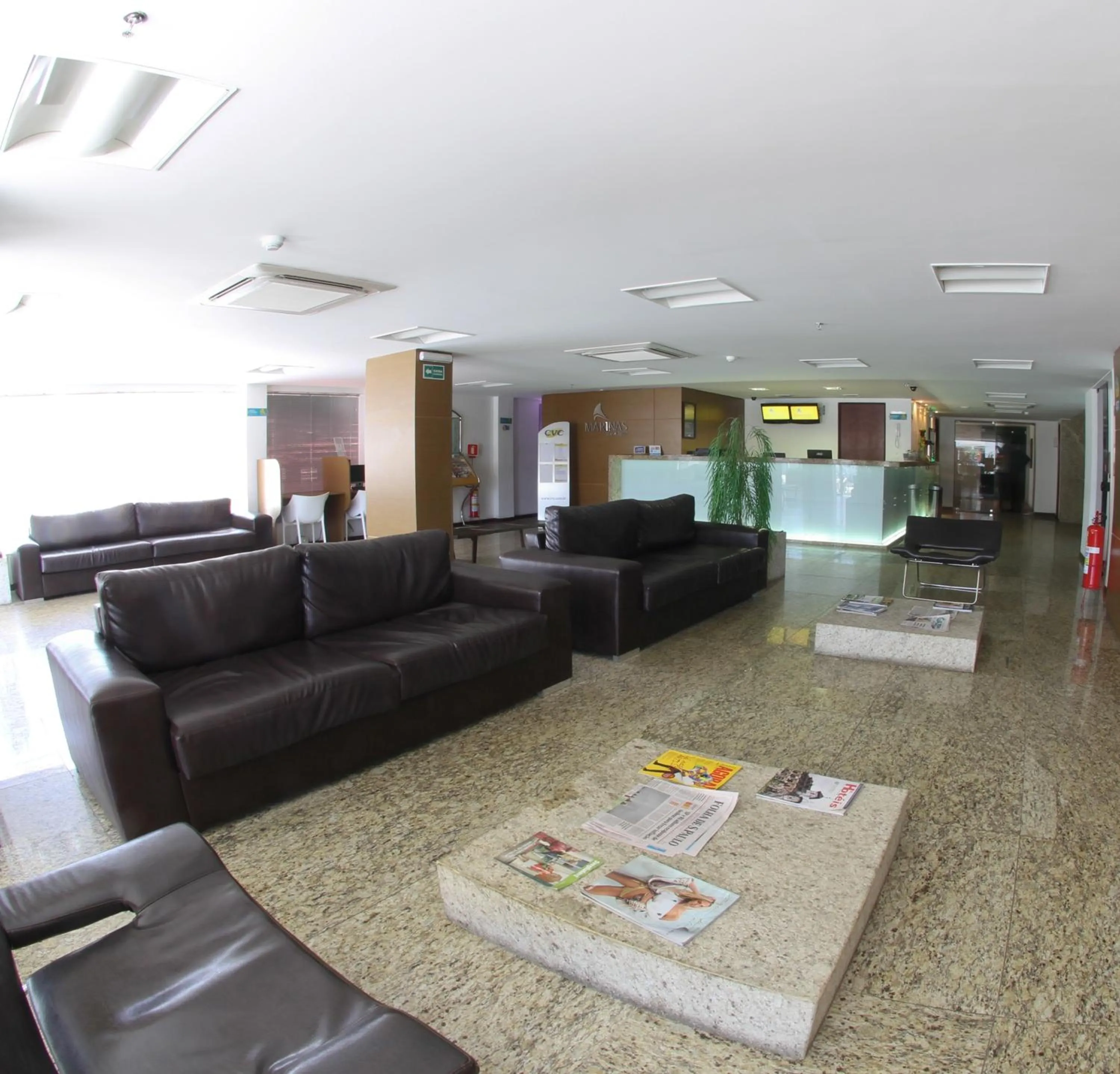 Lobby or reception in Marinas Maceió Hotel