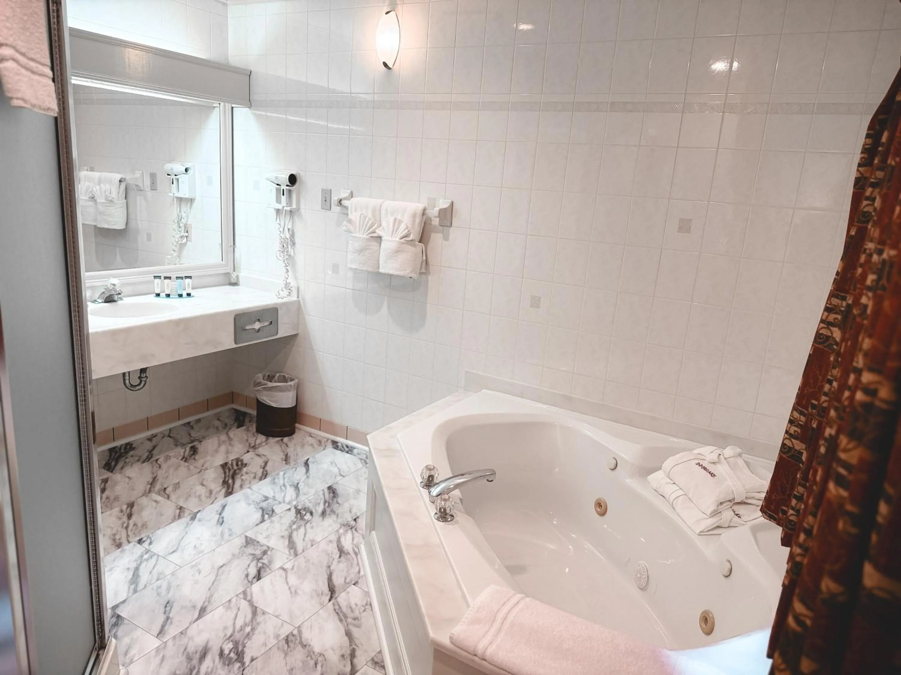 Bathroom in Inn on the Lake