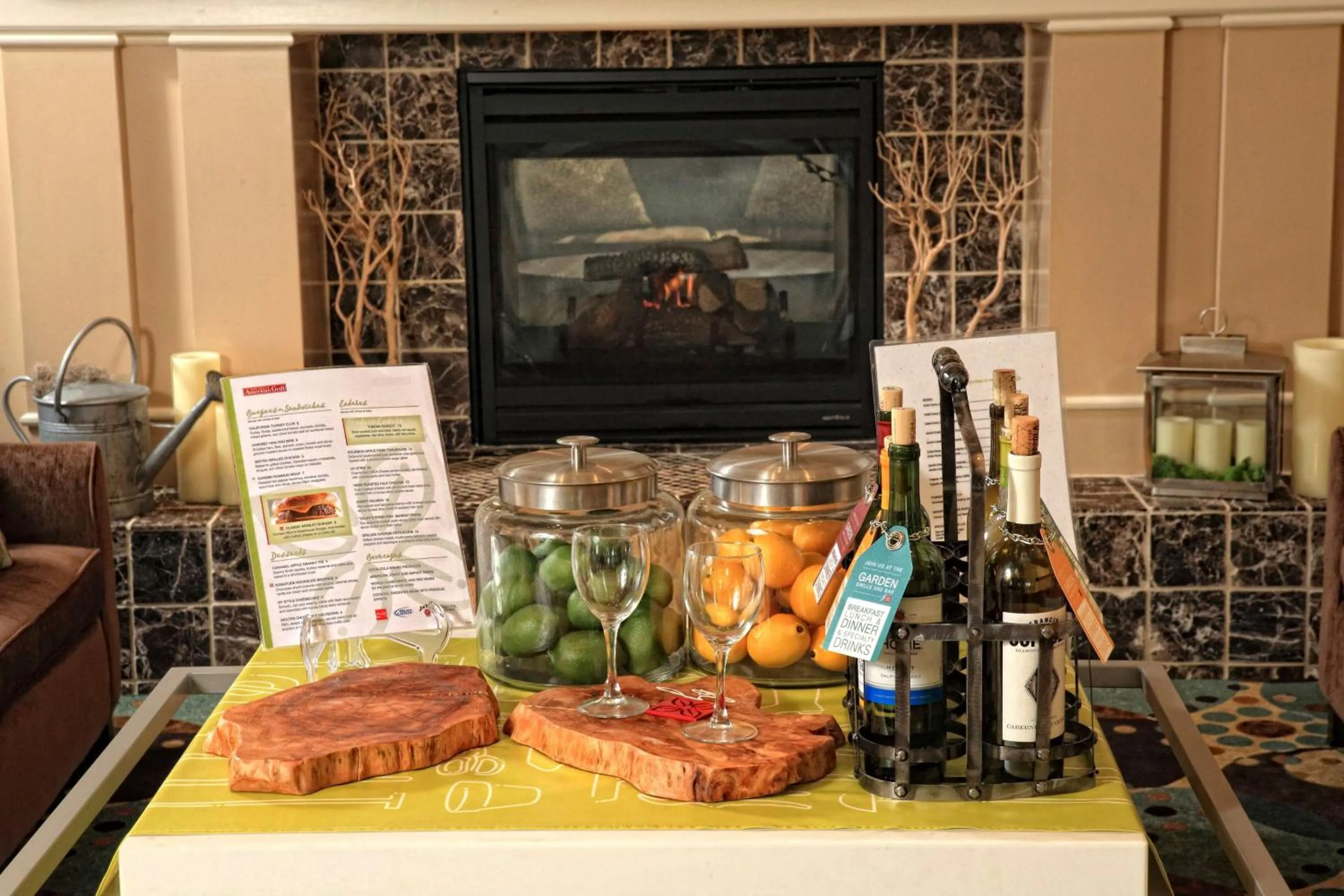 Food and drinks in Hilton Garden Inn Aberdeen