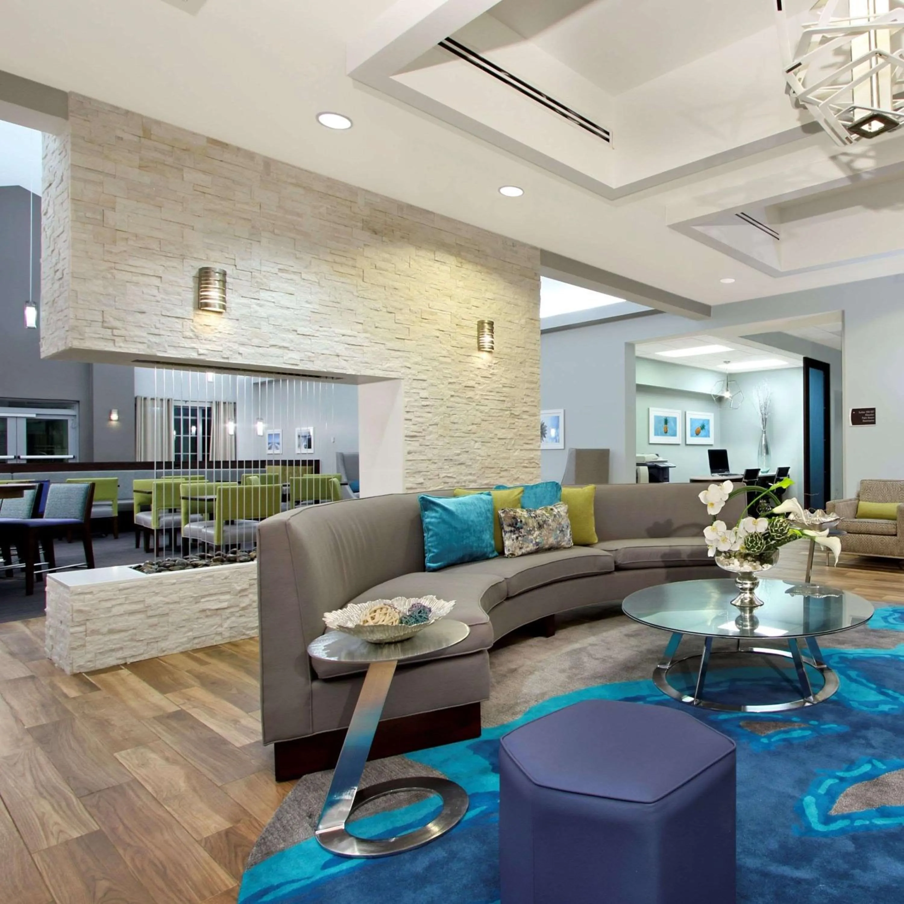 Lobby or reception in Homewood Suites by Hilton Fort Lauderdale Airport-Cruise Port