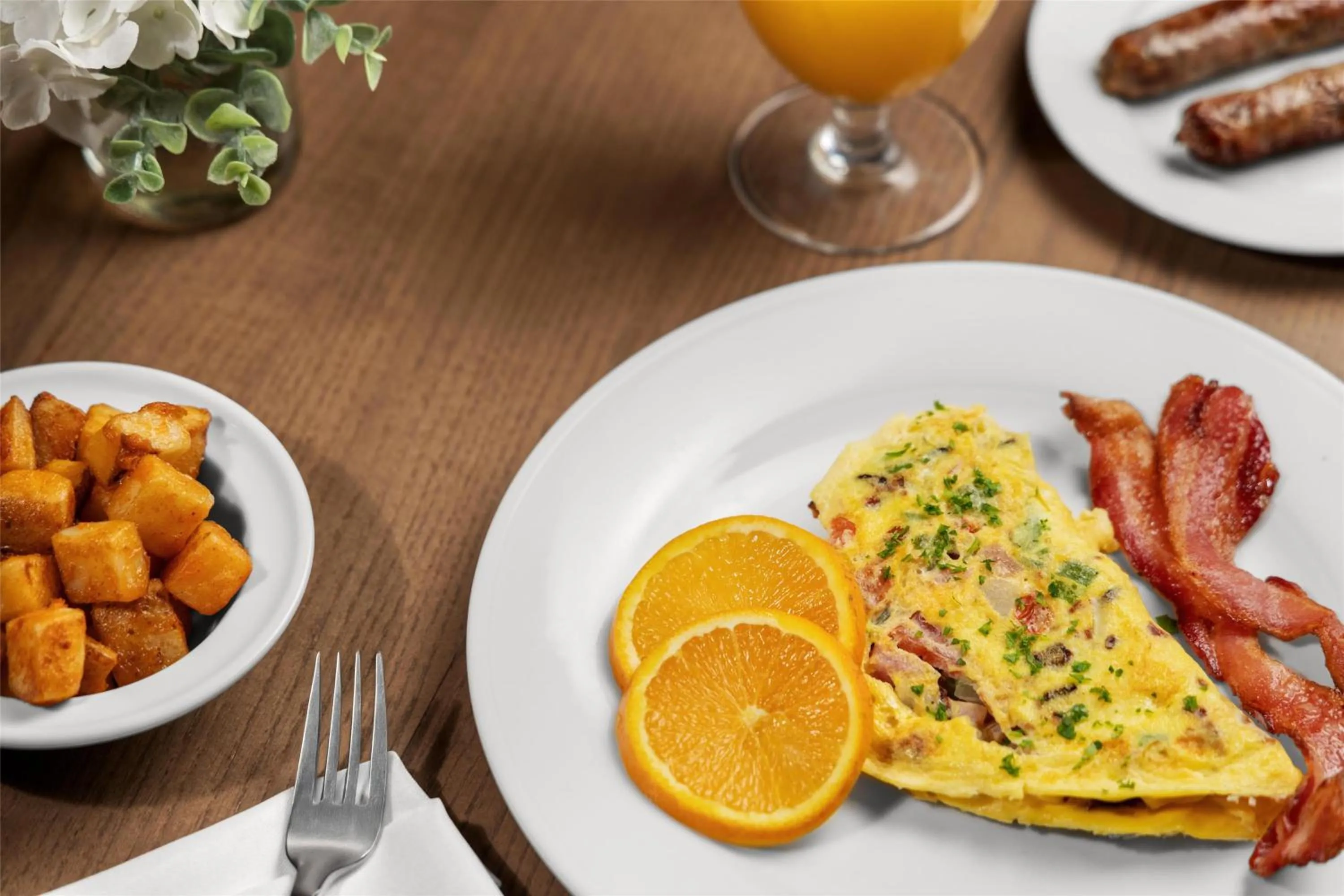 Breakfast in Hilton Garden Inn Shirlington