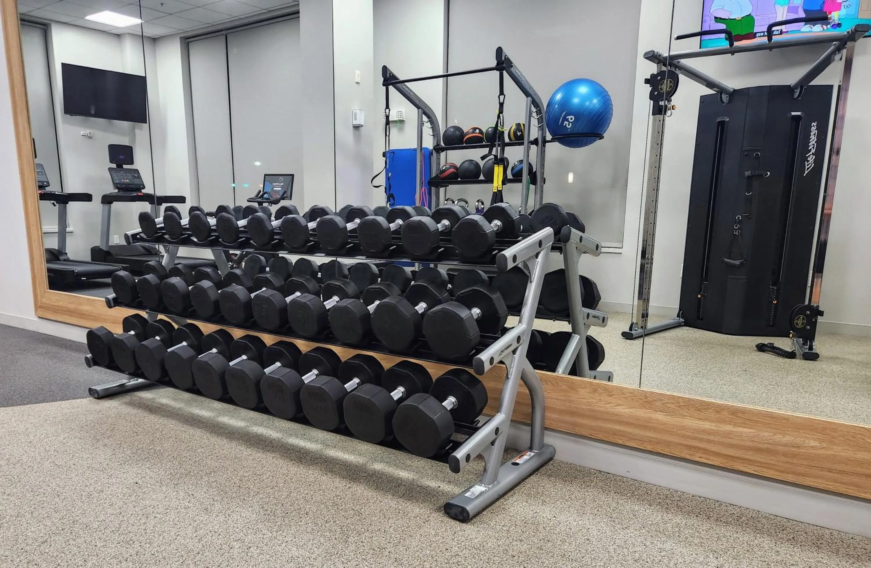 Fitness centre/facilities in Hilton Garden Inn Shirlington