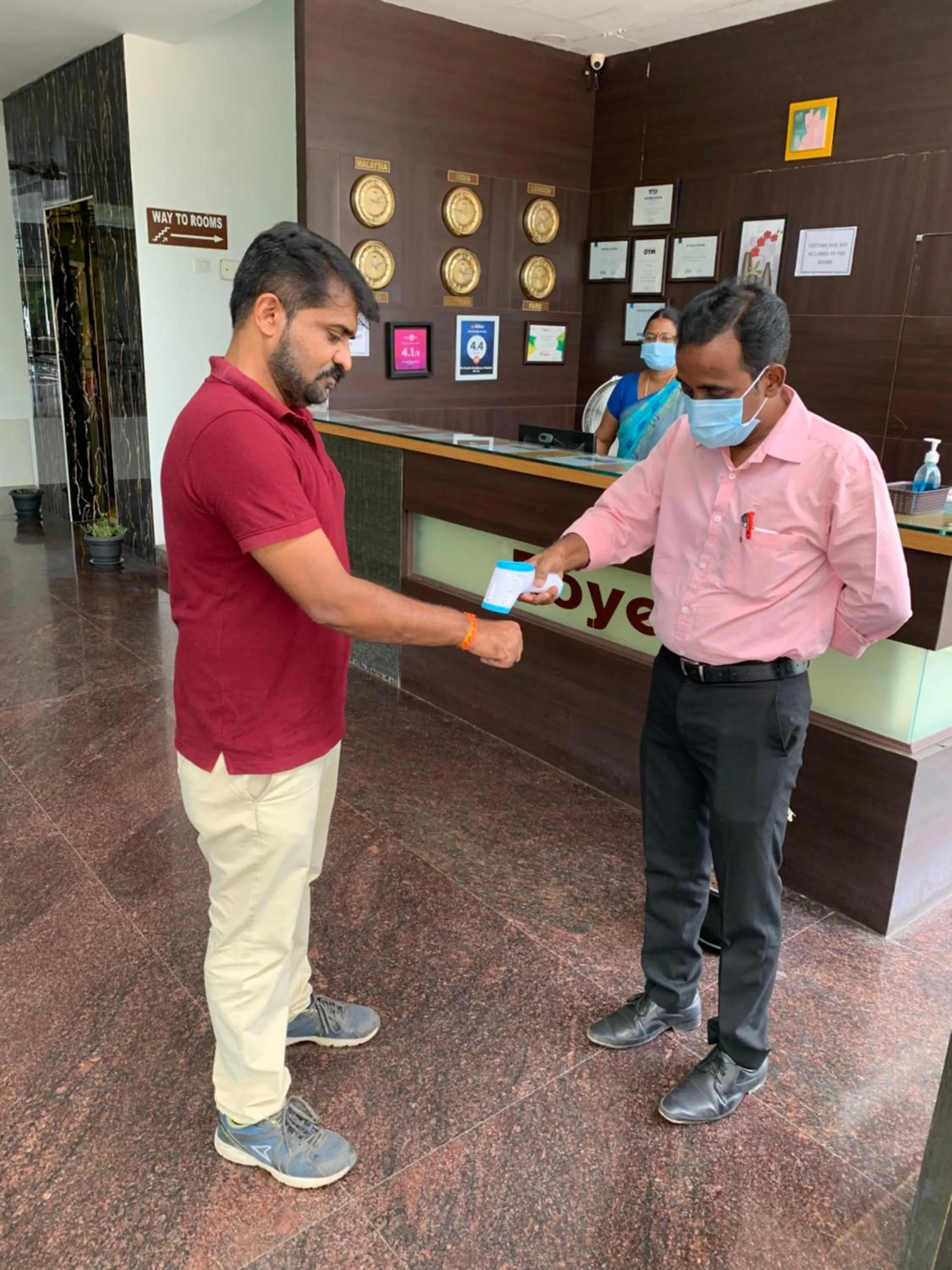 Lobby or reception in Rio Grande Residency