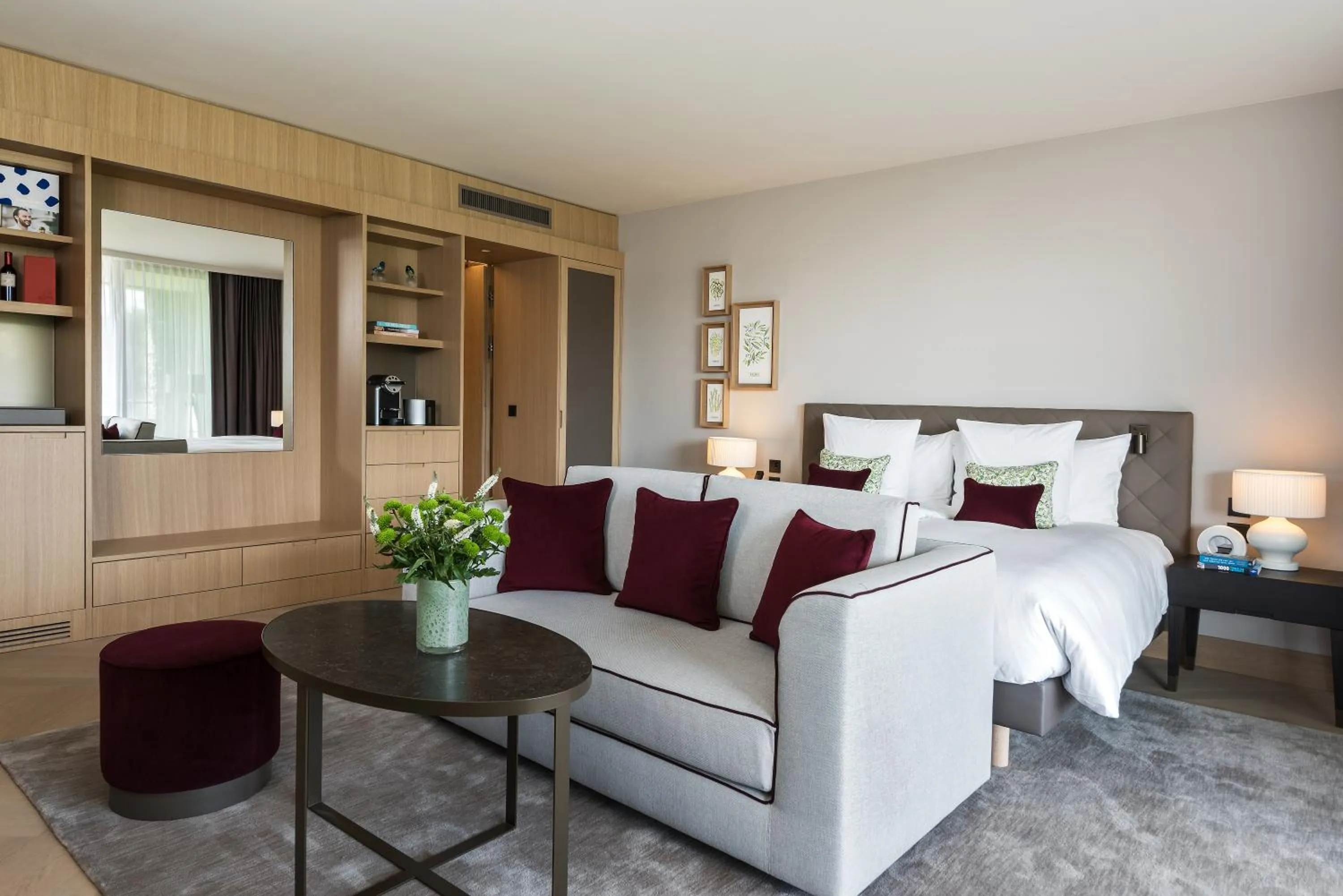 Bedroom in Waldhotel by Bürgenstock