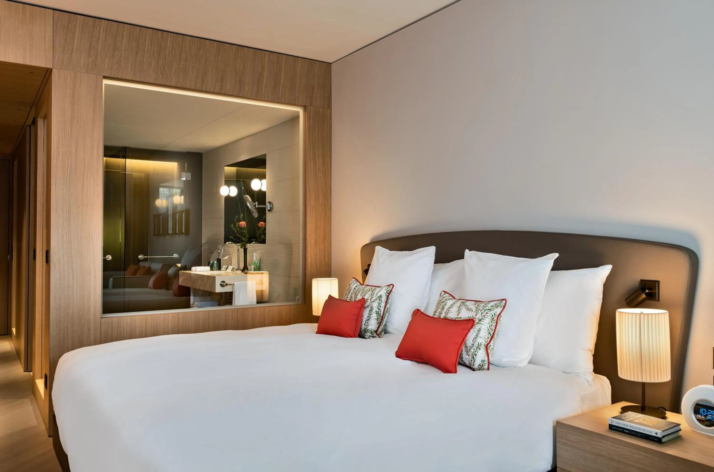 Bed in Waldhotel by Bürgenstock