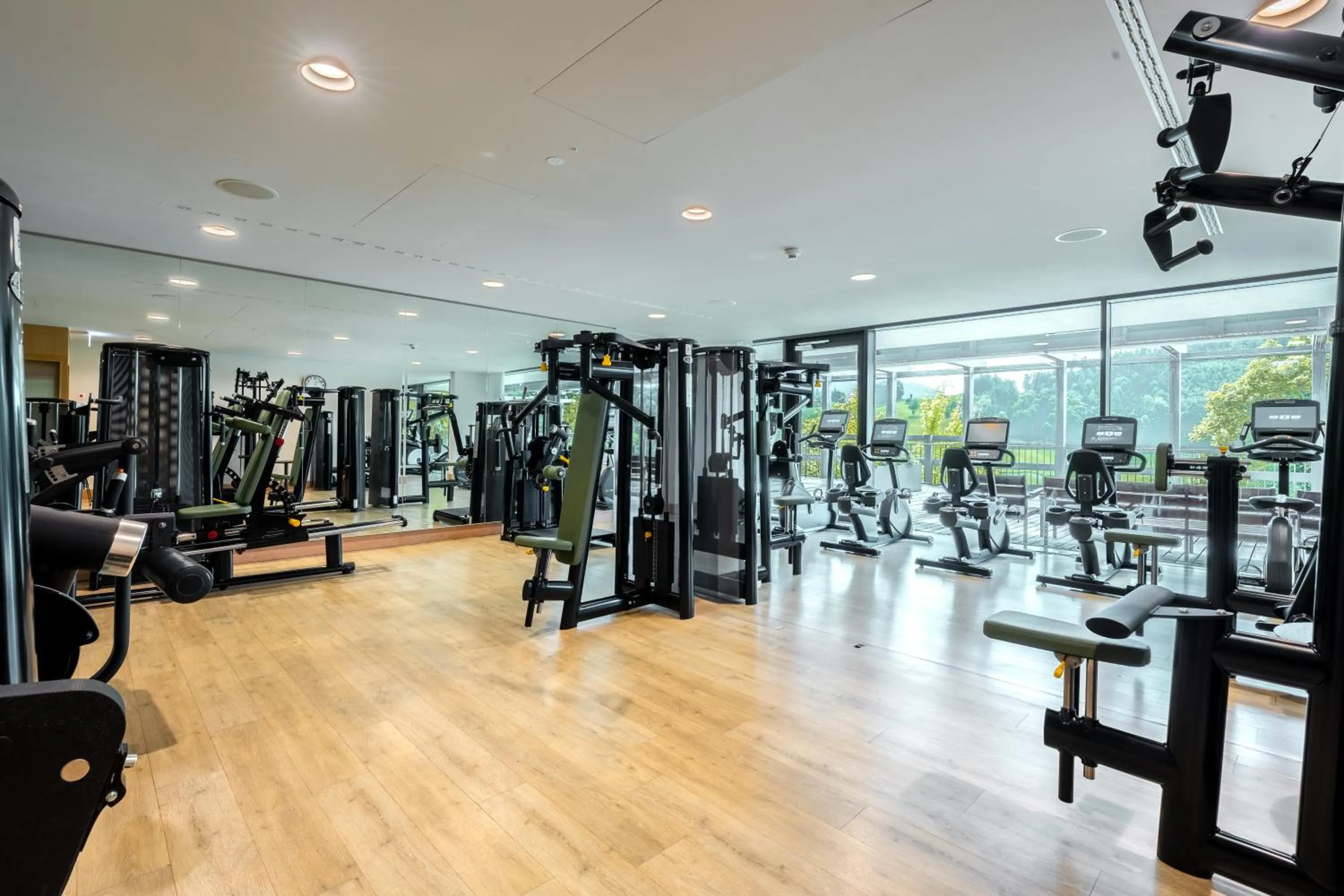 Spa and wellness centre/facilities in Waldhotel by Bürgenstock