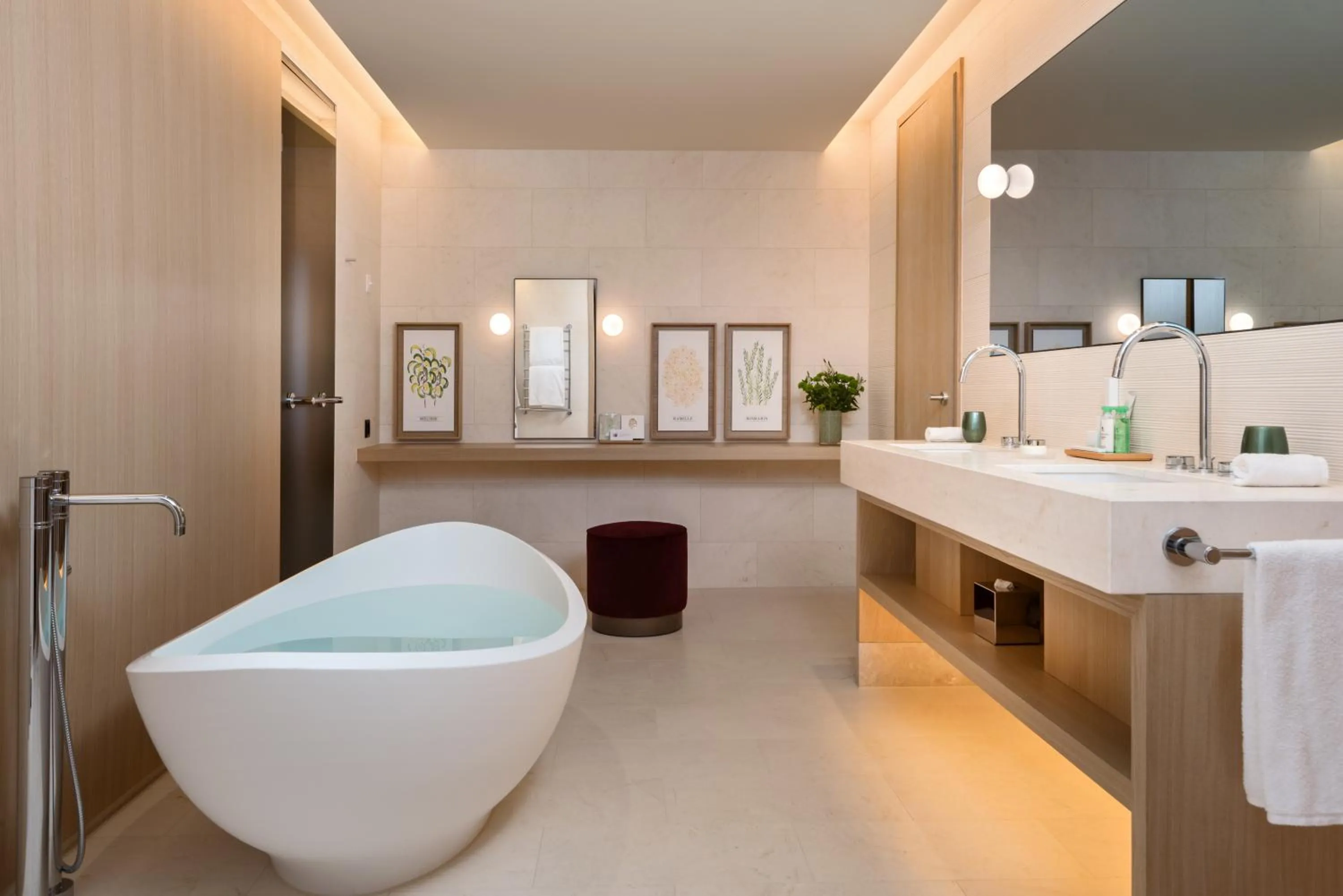 Bathroom in Waldhotel by Bürgenstock