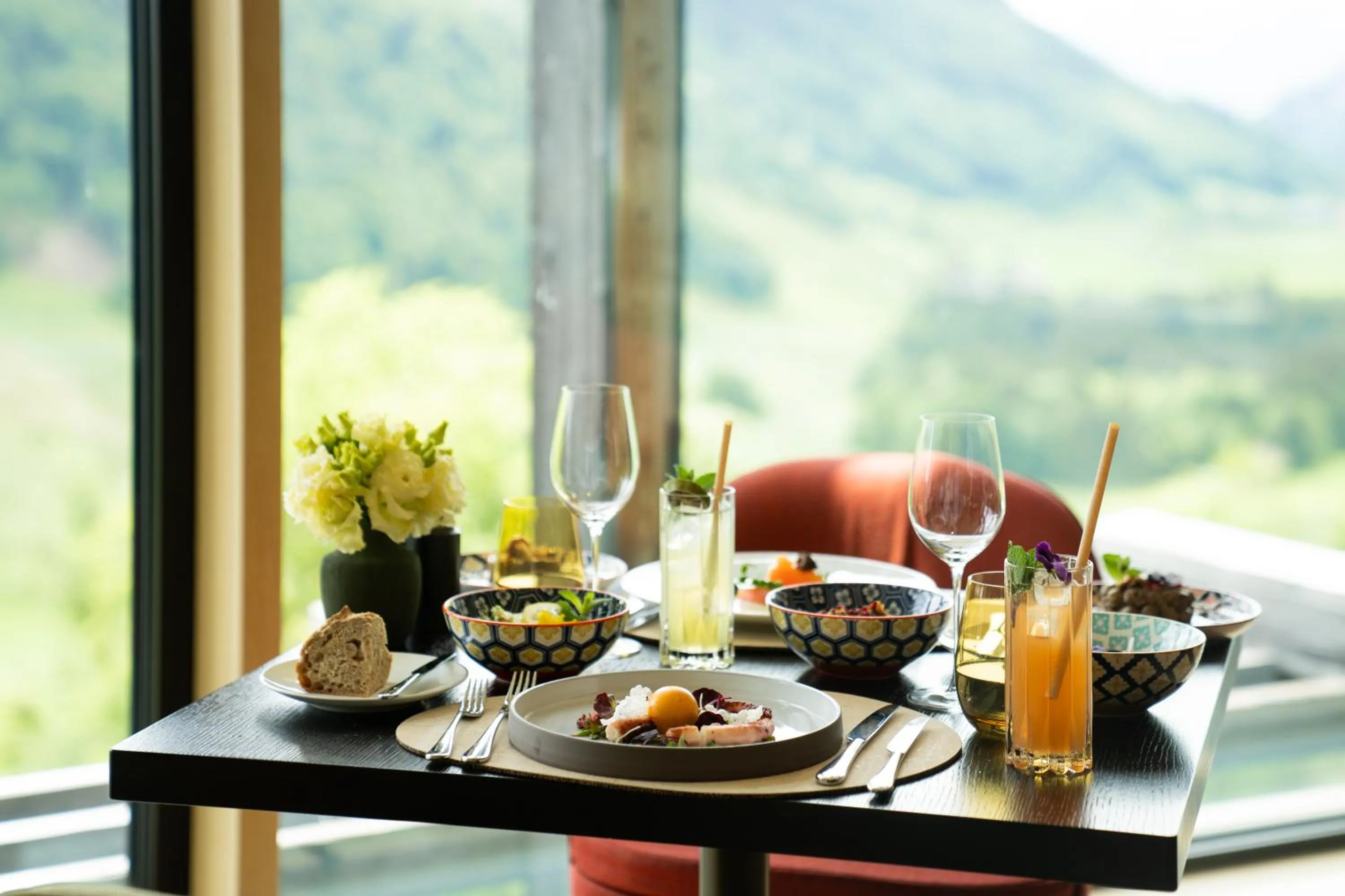 Restaurant/places to eat in Waldhotel by Bürgenstock