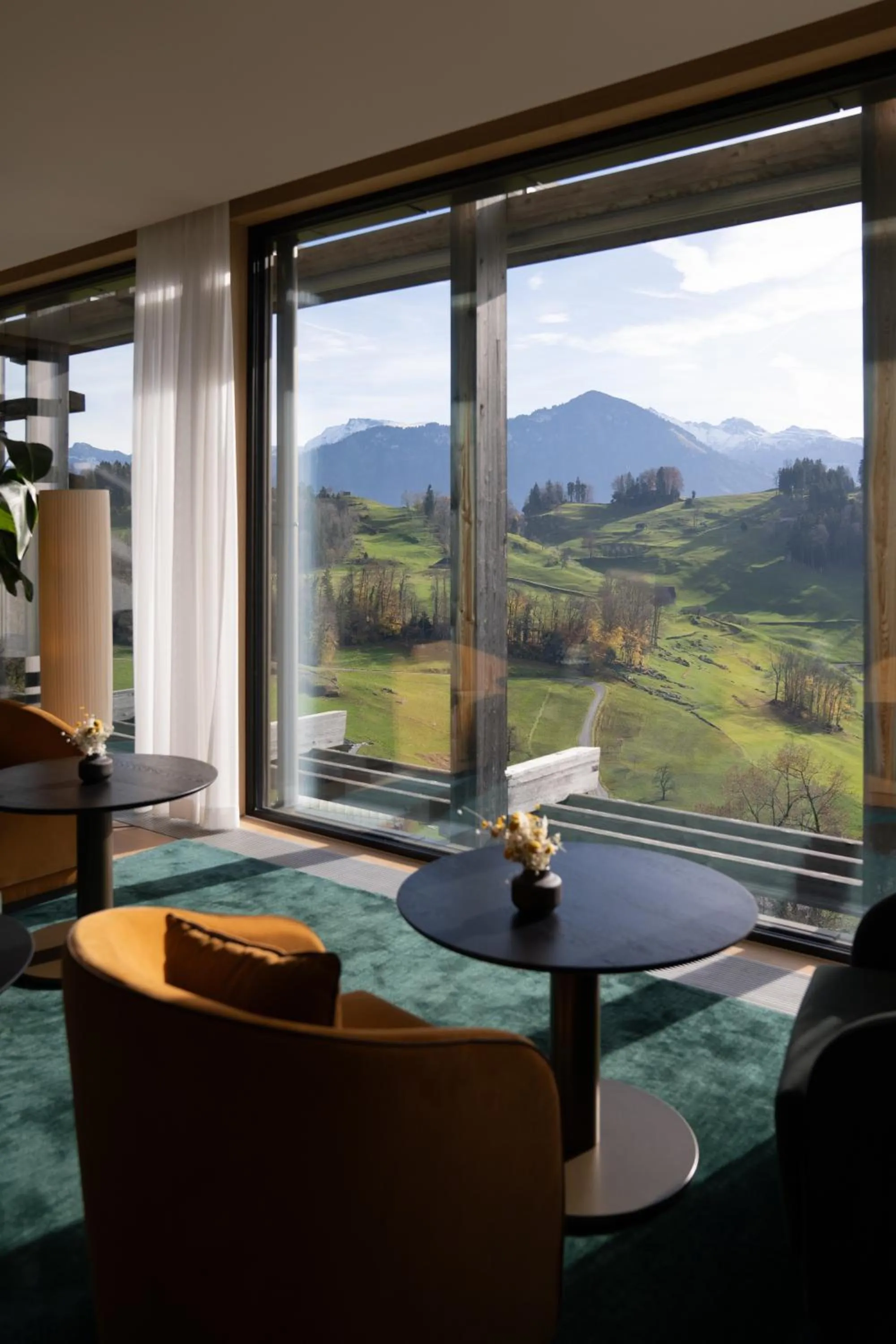 Lounge or bar in Waldhotel by Bürgenstock