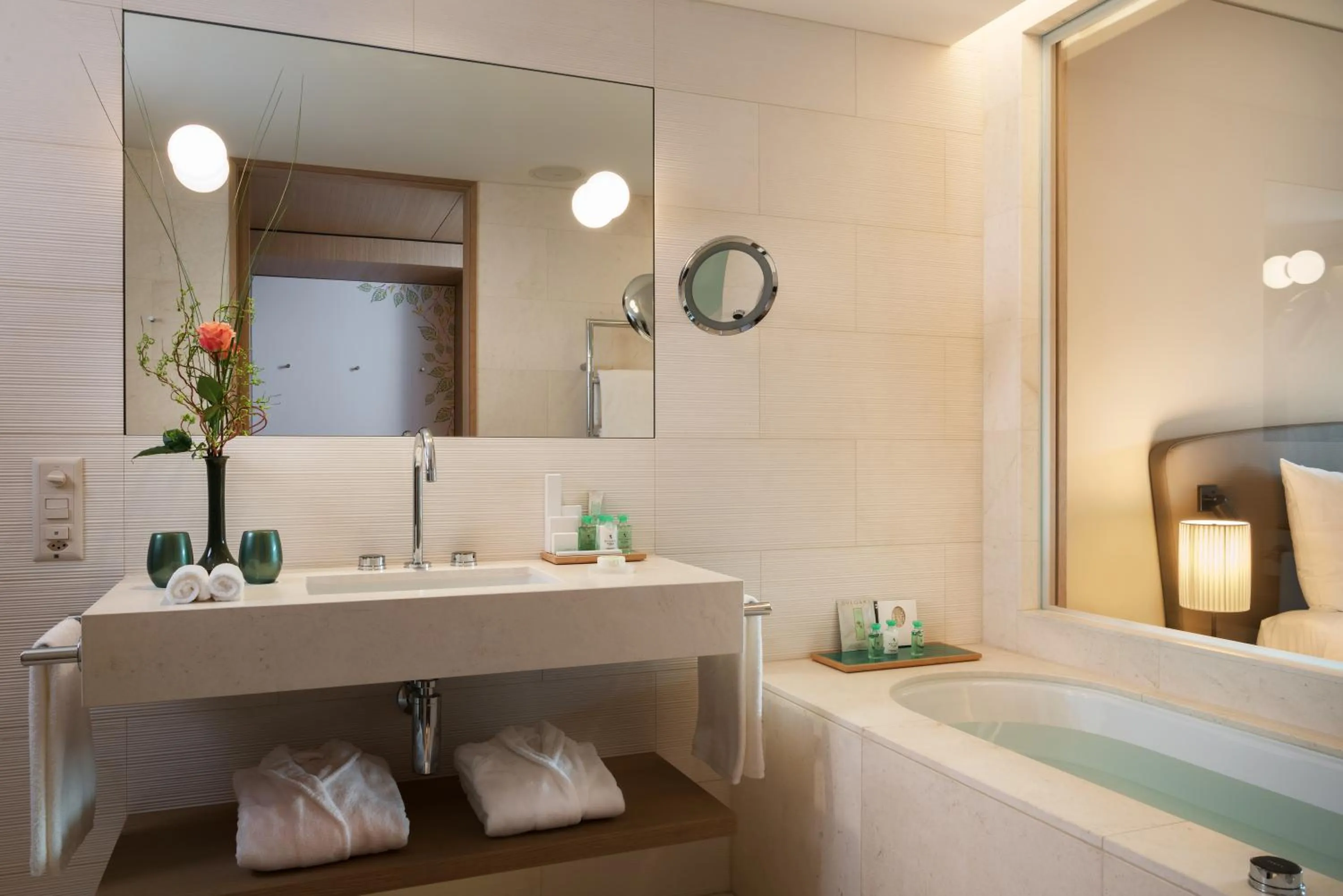 Bathroom in Waldhotel by Bürgenstock