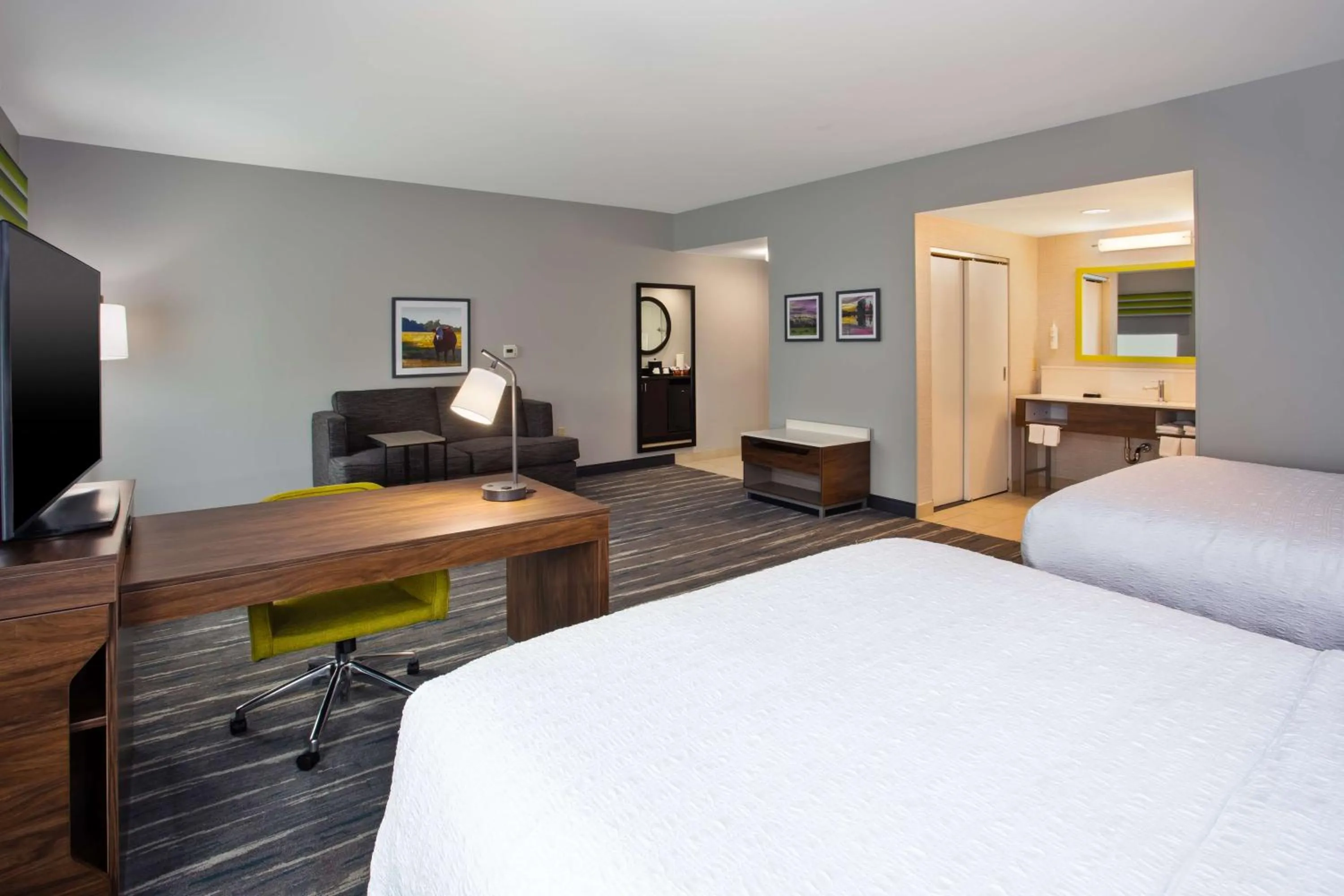 Bedroom, Bed in Hampton Inn & Suites Athens/Interstate 65