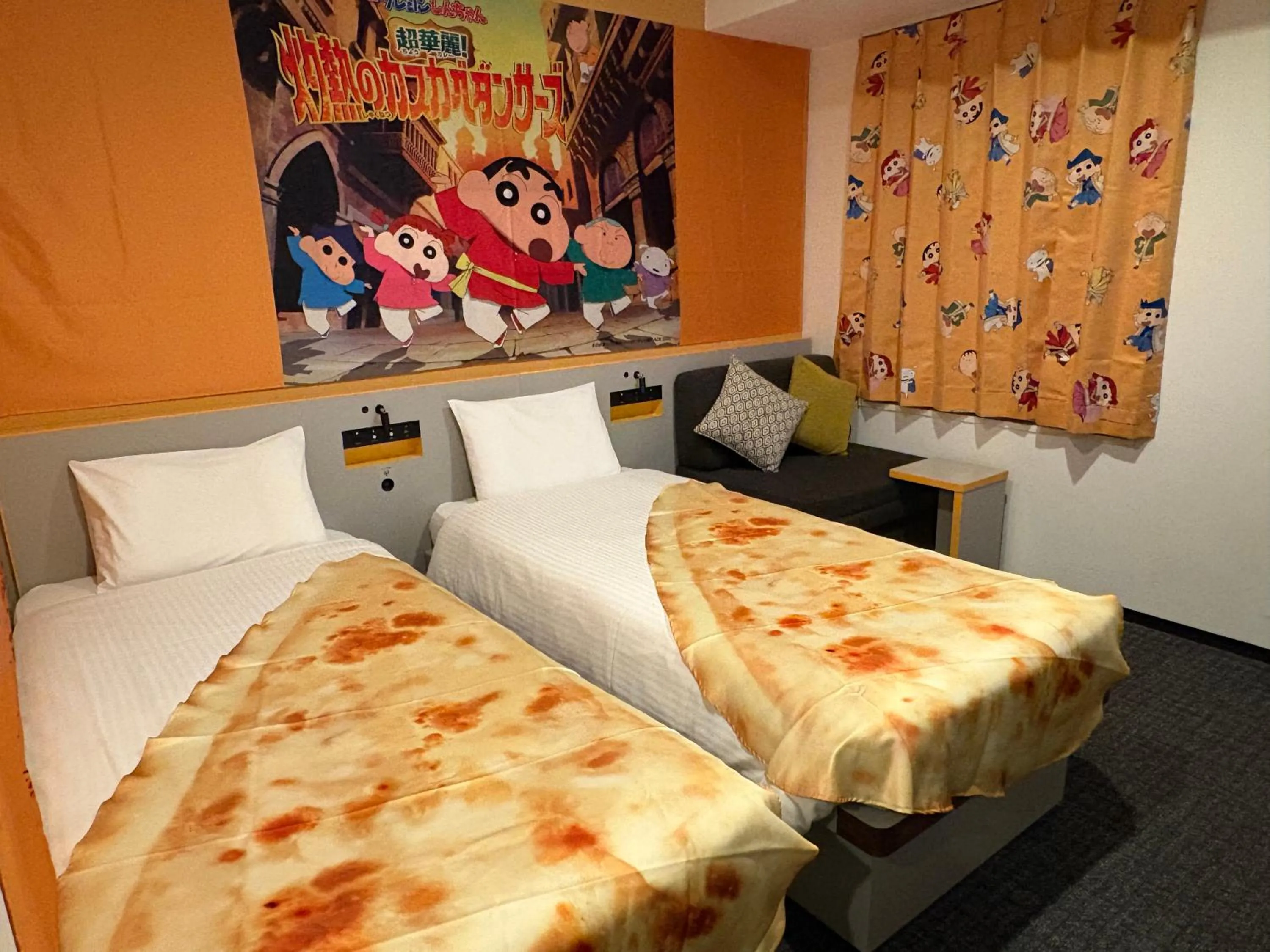 Photo of the whole room, Bed in Henn na Hotel Tokyo Ginza