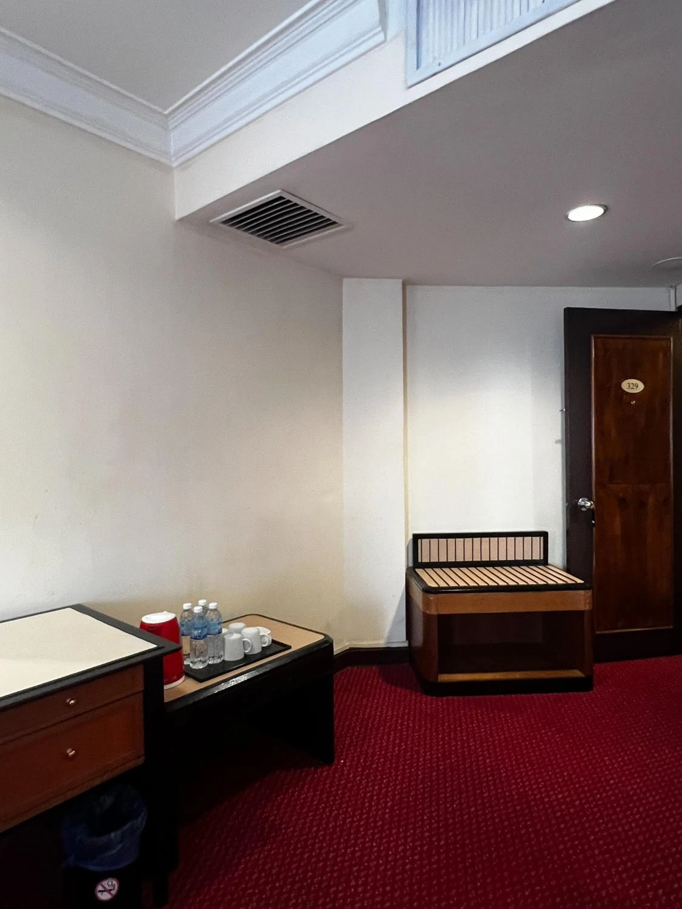 Bed in Grand Pacific Hotel PWTC